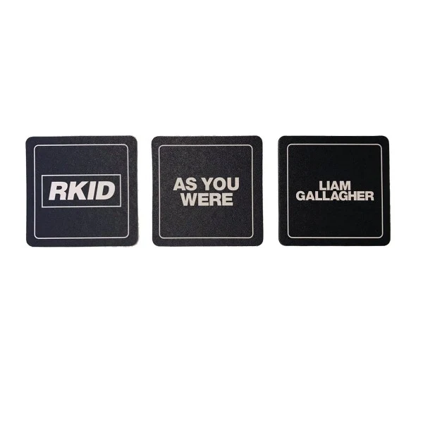 As You Were Paper Coaster Set
