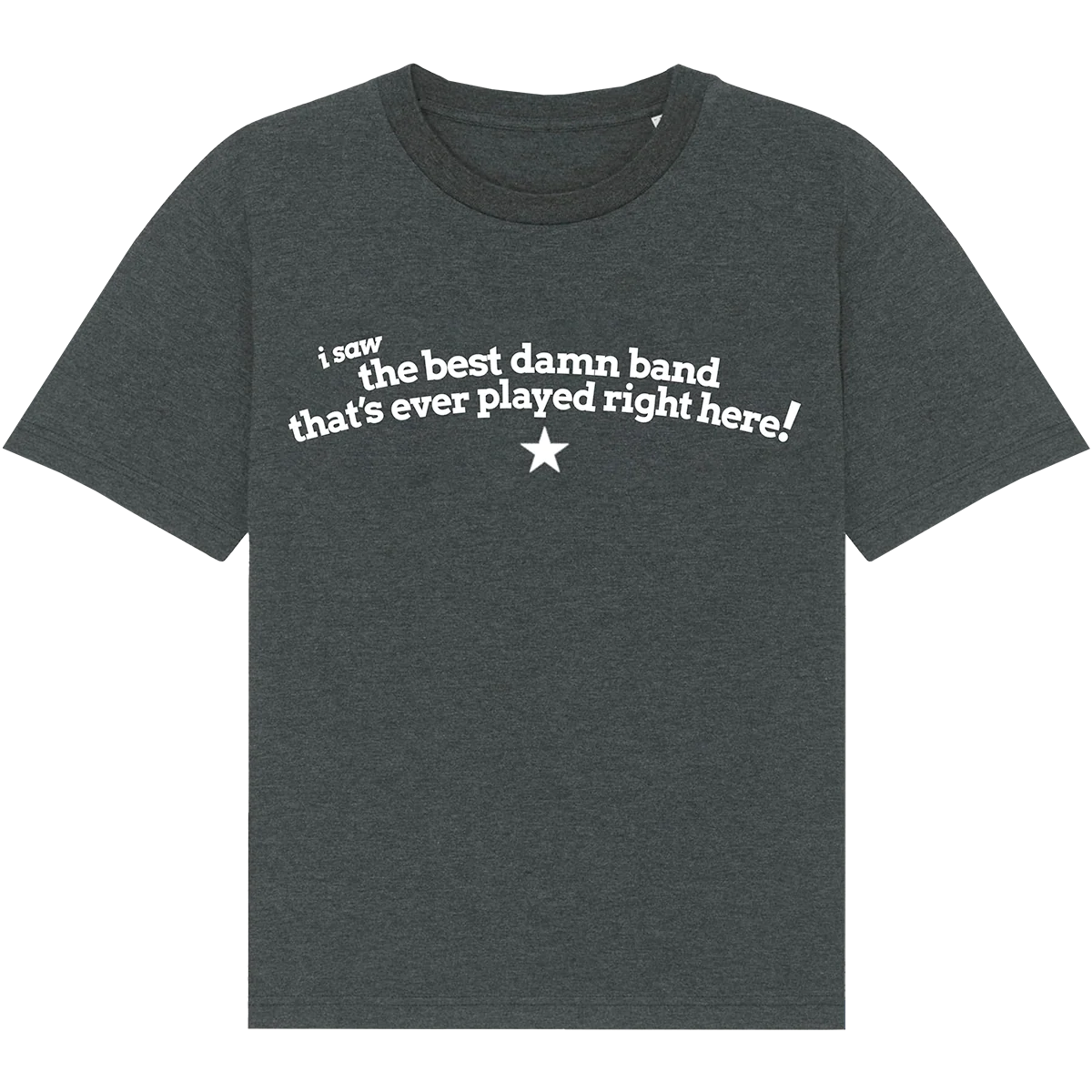 Best Damn Band Aus 2024 Tour T-shirt Grey - Image 2