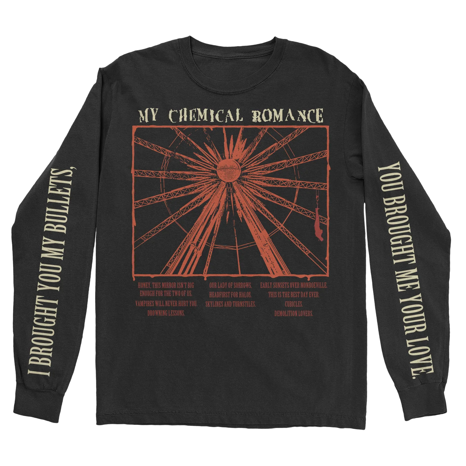 Bullets Track Long Sleeve T-Shirt