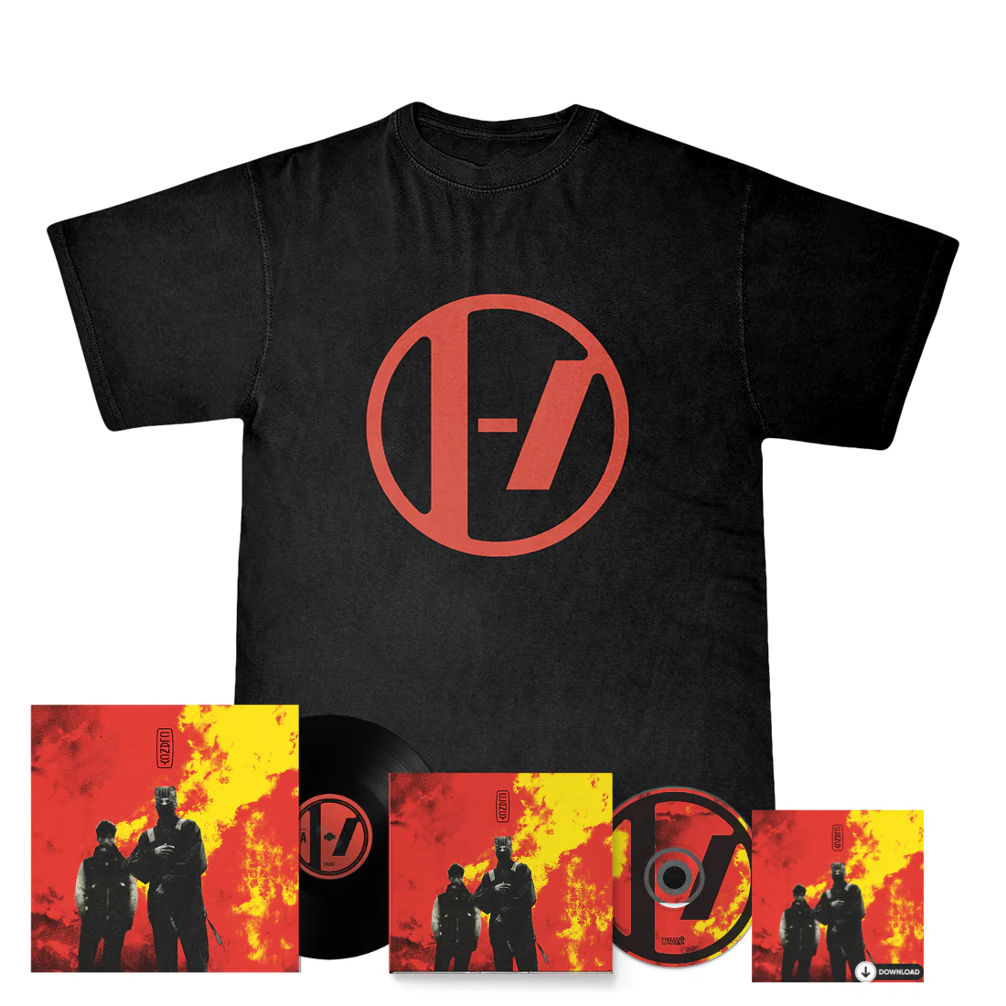 CIRCLE ICON T-SHIRT + CHOICE OF MUSIC