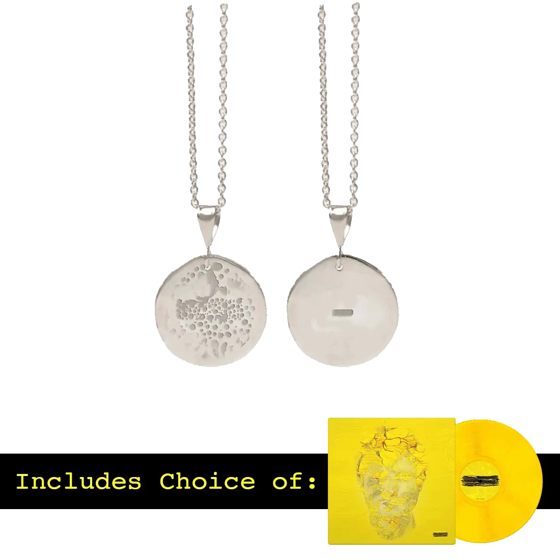 Colourblind Disc Necklace + Album Bundle