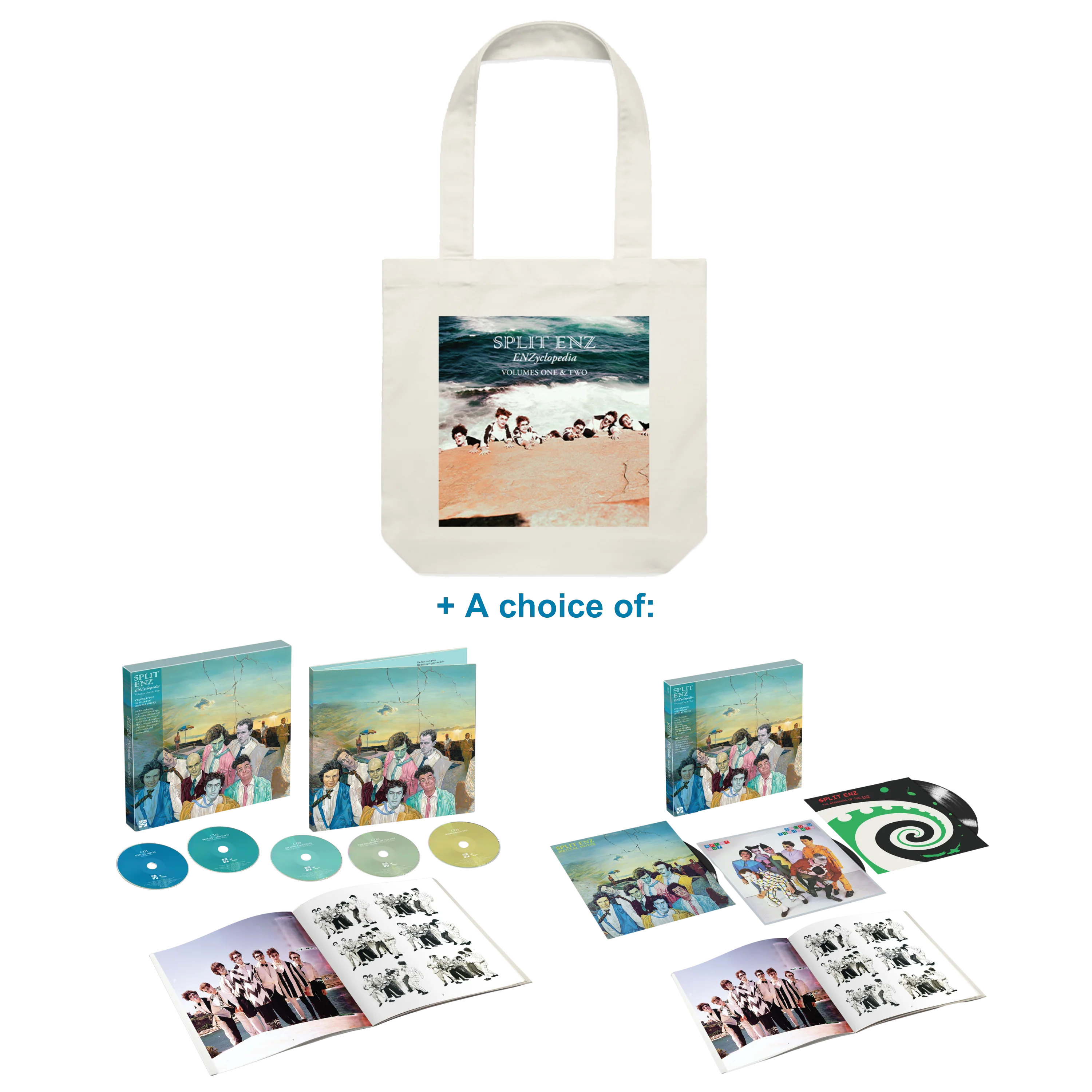ENZyclopedia Tote Bag + Music Bundle