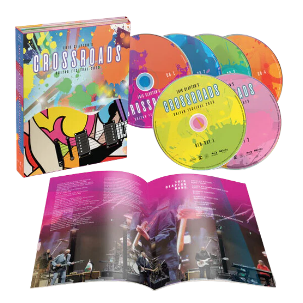 Eric Clapton's Crossroads Guitar Festival 2023 4CD/2BR