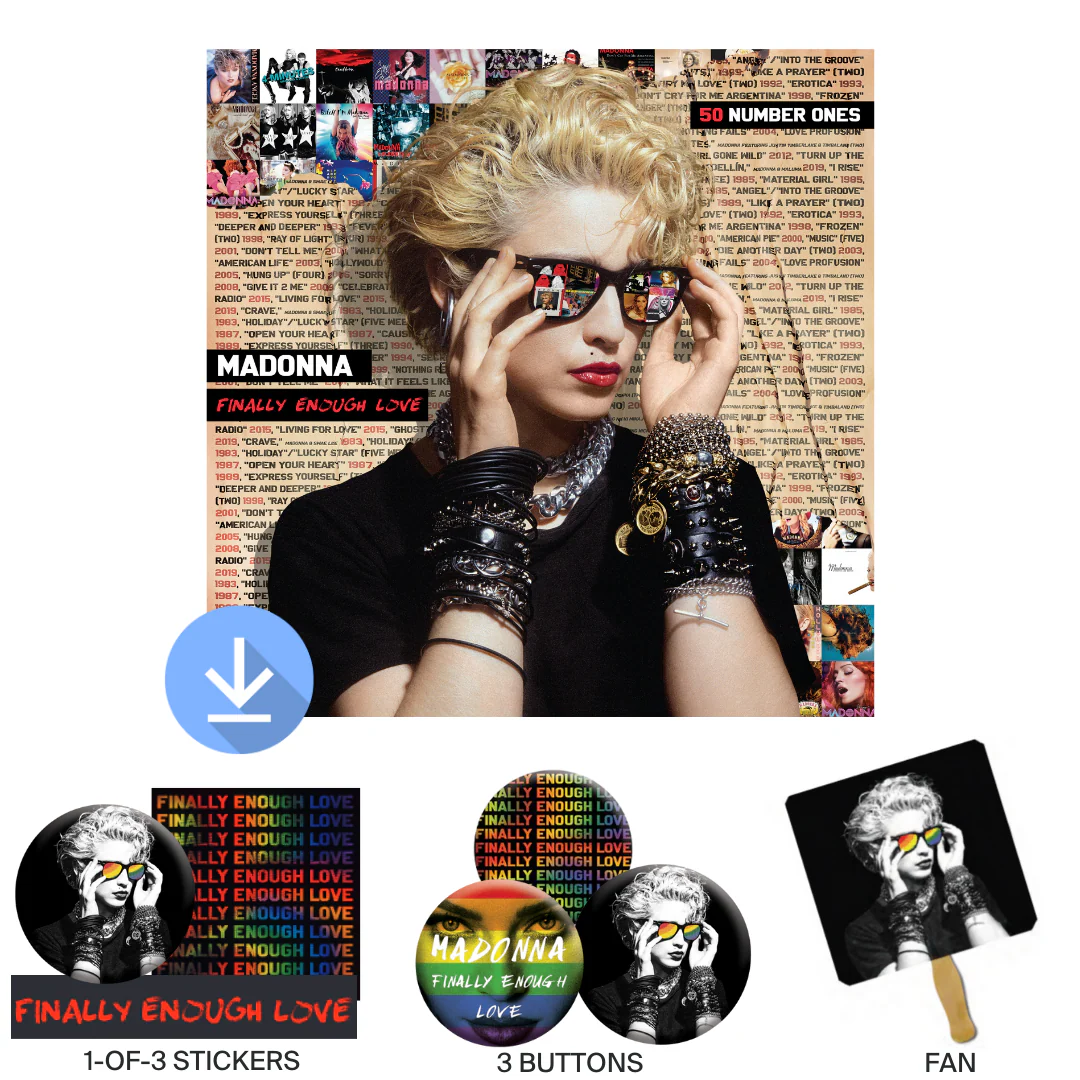 Finally Enough Love Digital Download + Merch Pack