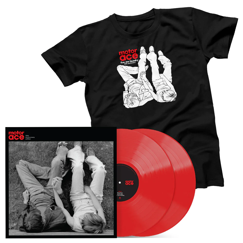Five Star Laundry (20th Anniversary Red Vinyl) + T-Shirt Bundle