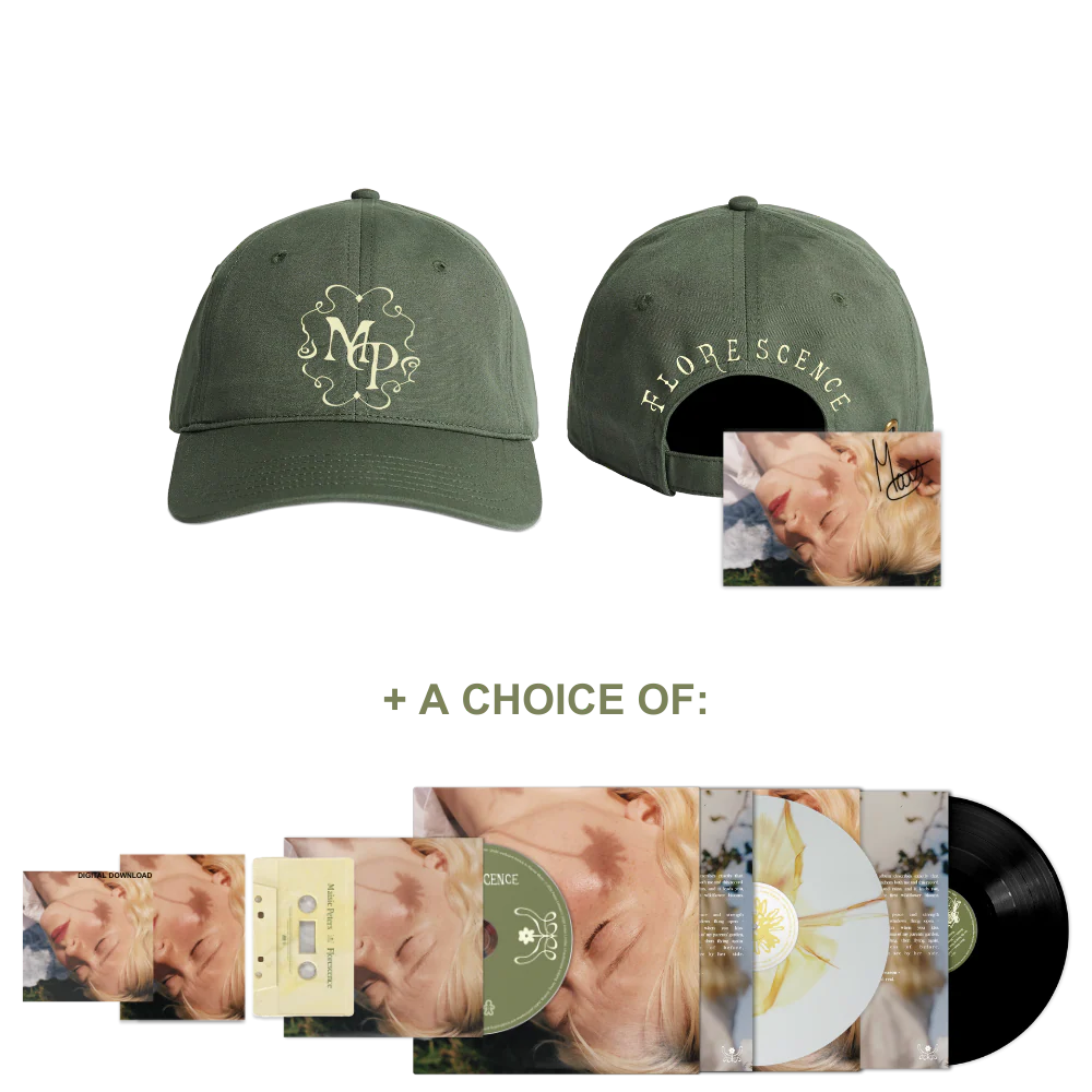 Florescence Cap Green with Choice of Music & Signed Art Card