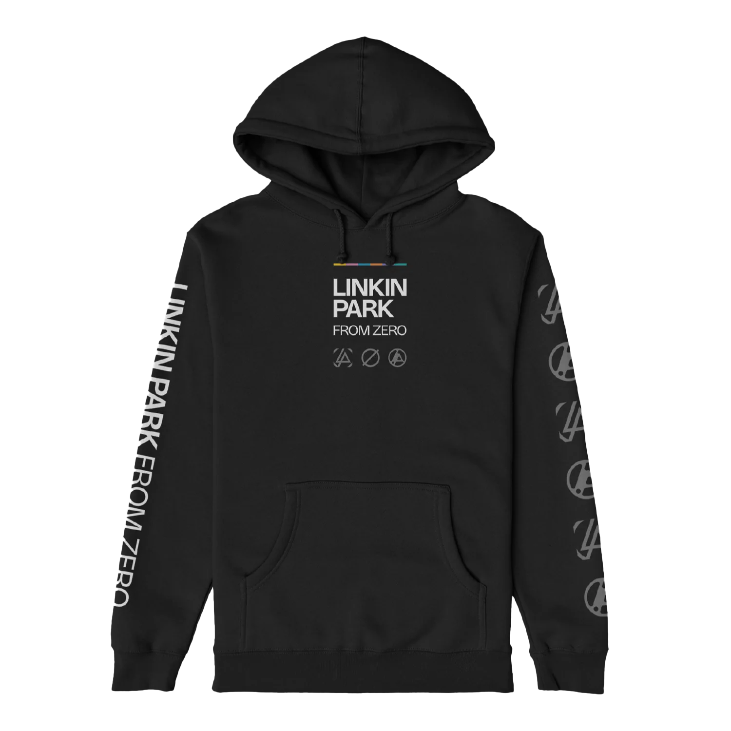 FROM ZERO RADIATE BLACK HOODIE