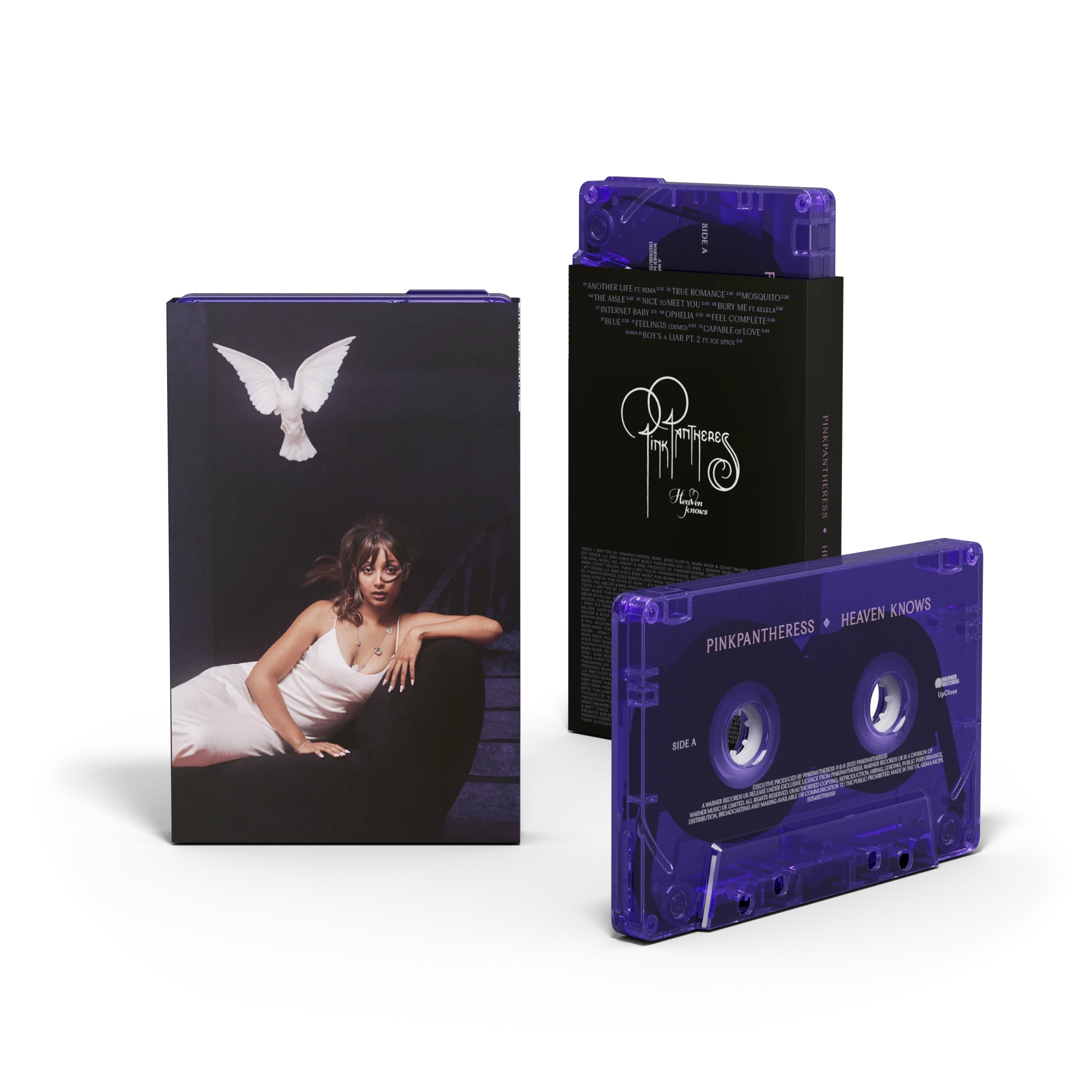 Heaven Knows Transparent Purple Cassette - Image 2