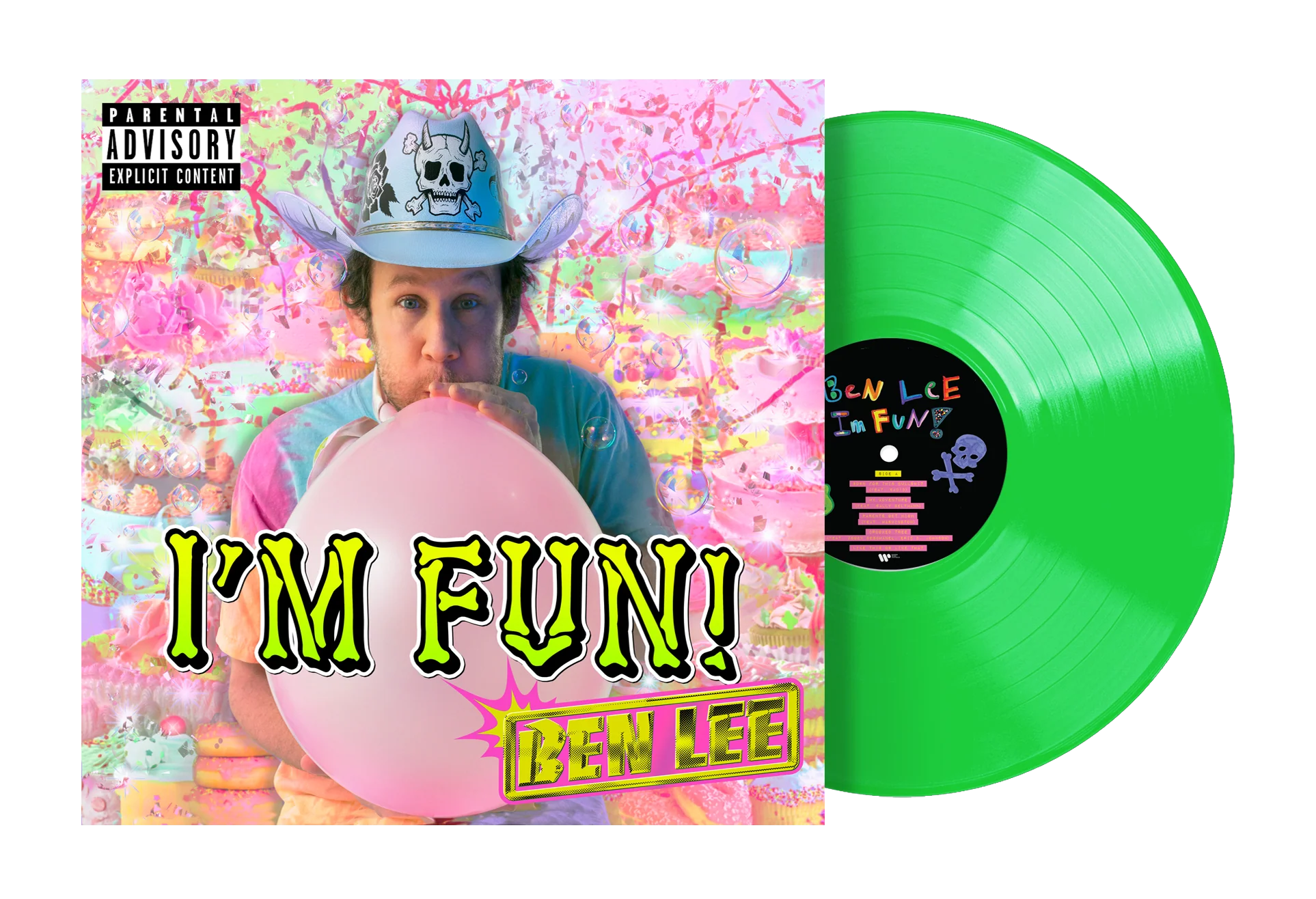 I'M FUN! Glow In The Dark Vinyl
