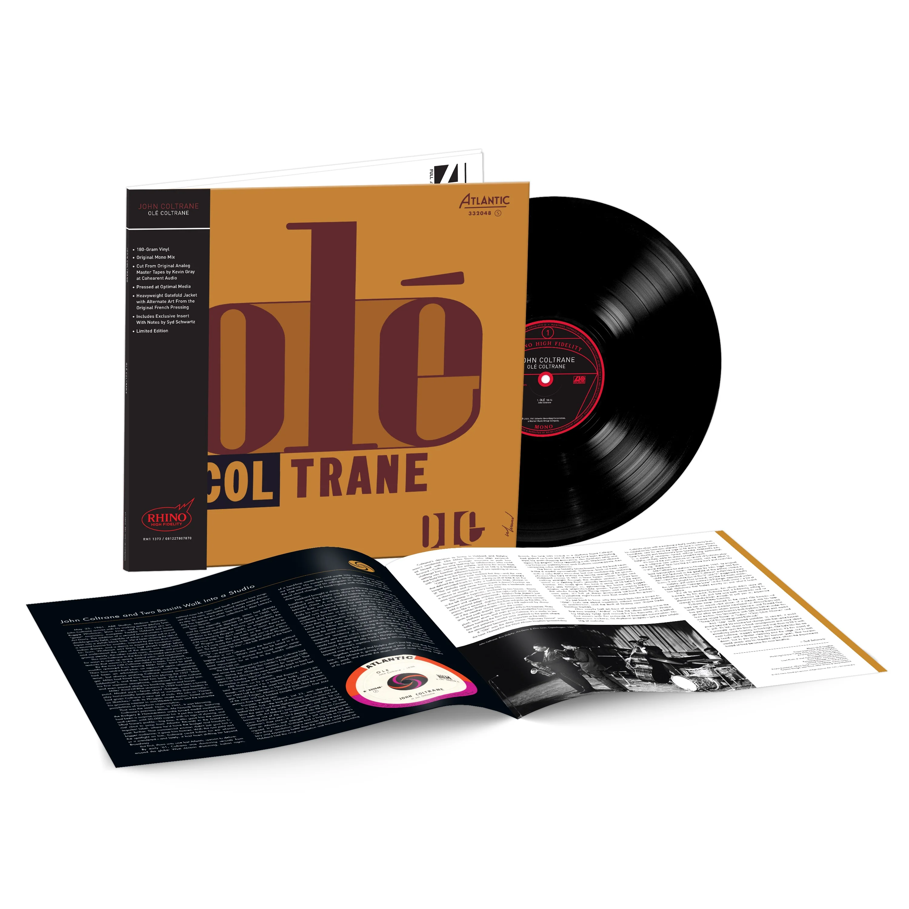 John Coltrane: 1960-1964 Mono (Rhino High Fidelity) (6LP Boxed Set) - Image 3