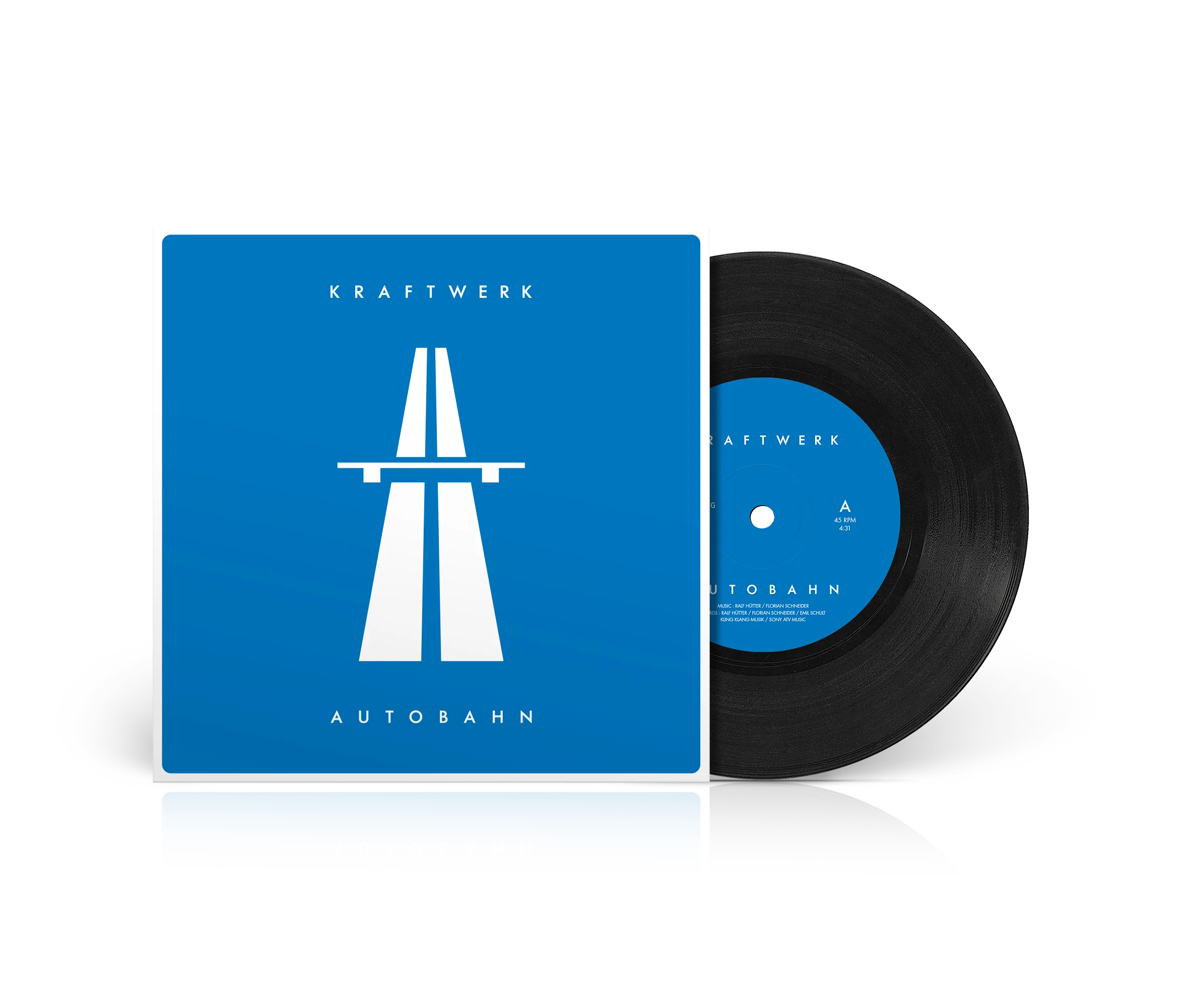 Kraftwerk Autobahn (50th Anniversary) 7” Vinyl