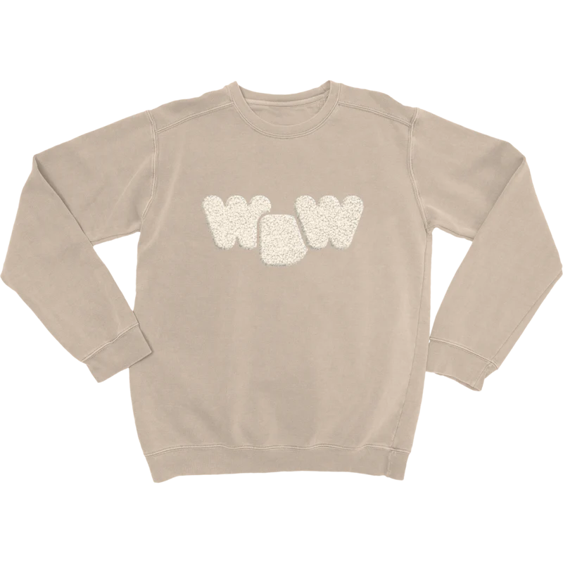 WDW Crewneck Tan Limited Quantity