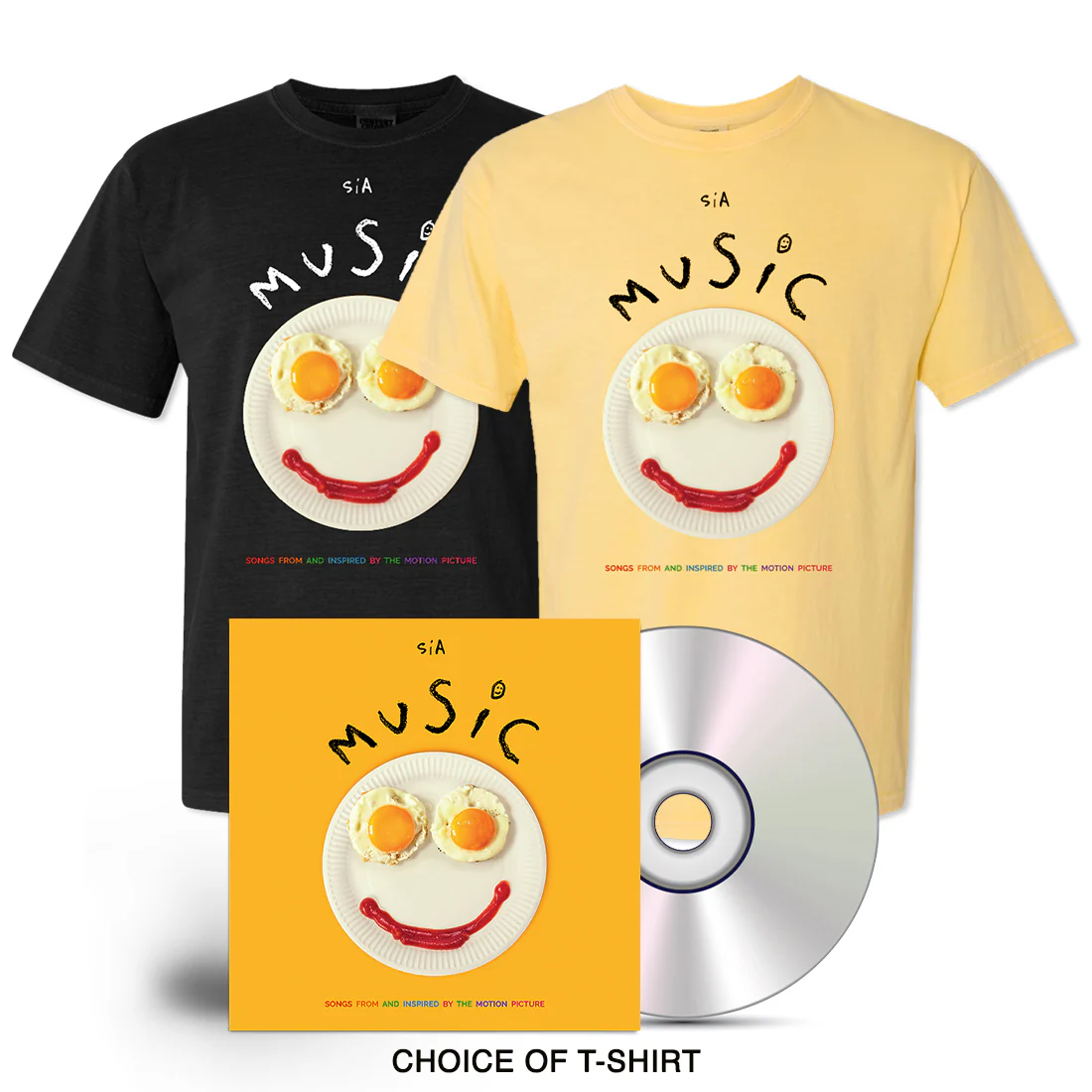 Music - Songs From And Inspired By The Motion Picture (CD + T-Shirt Bundle)