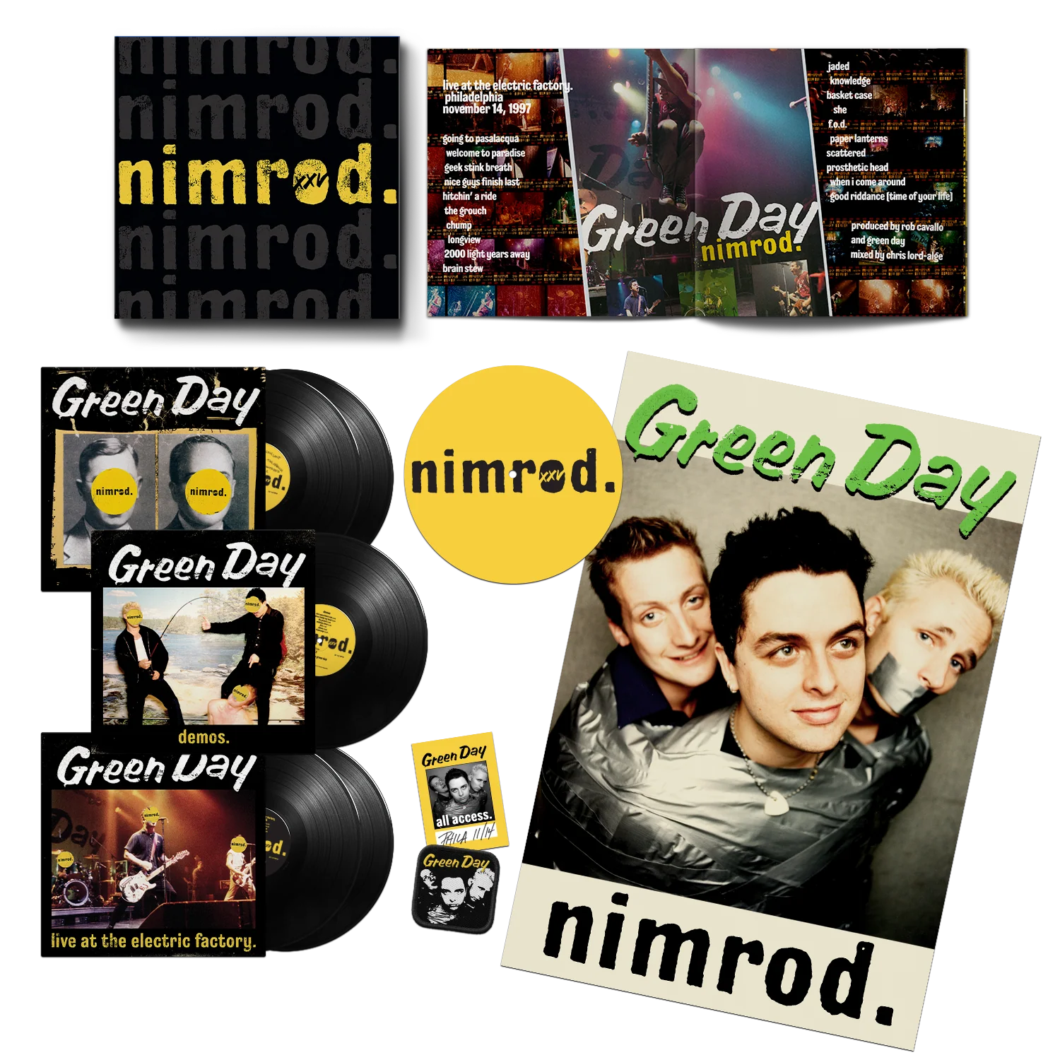Nimrod XXV Black Vinyl 5LP