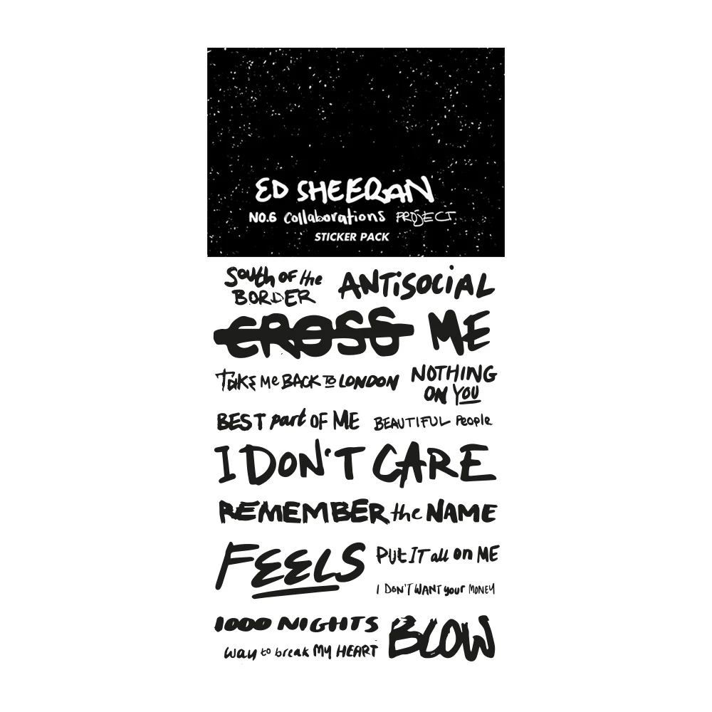 No. 6 Sticker Pack