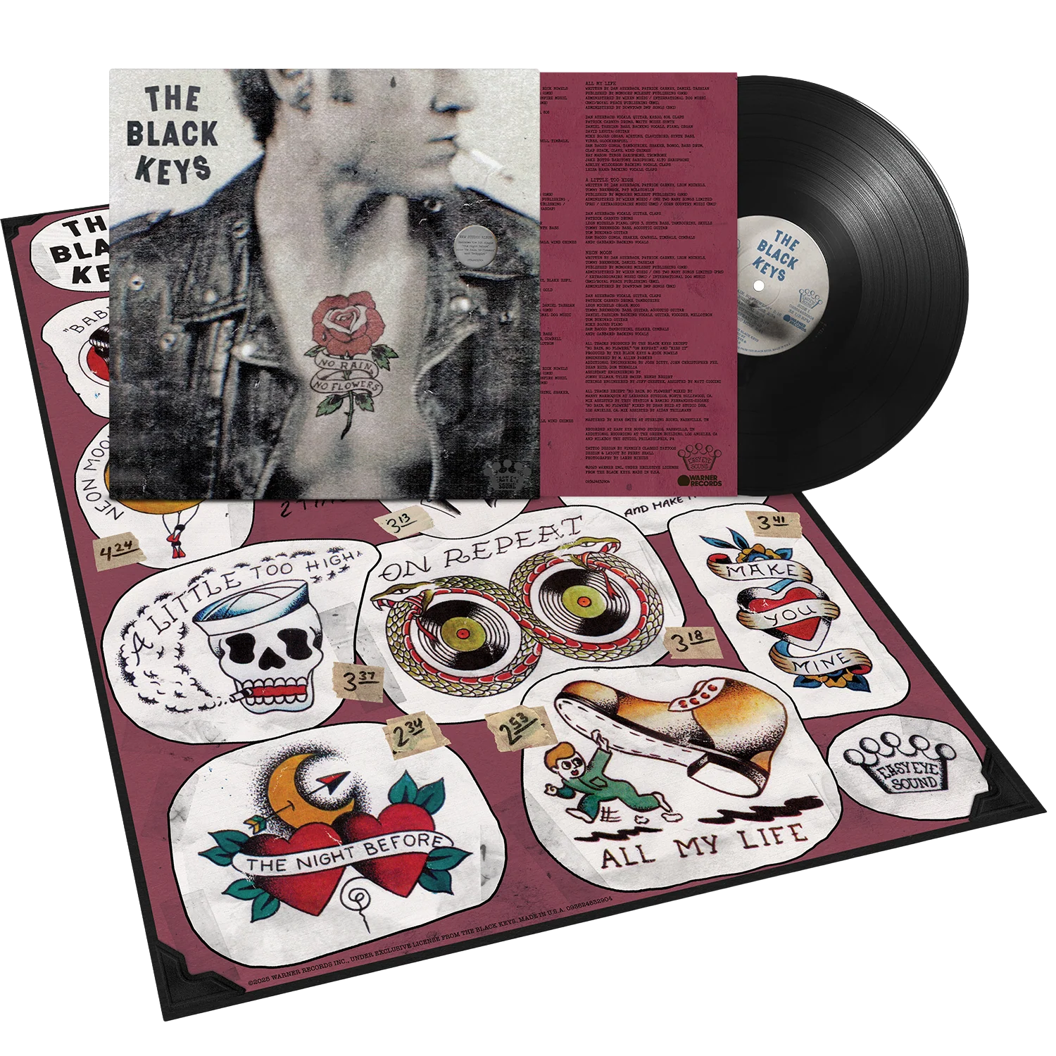 No Rain, No Flowers (Vinyl with Signed Poster) (Slight Cosmetic Damage) - Image 4