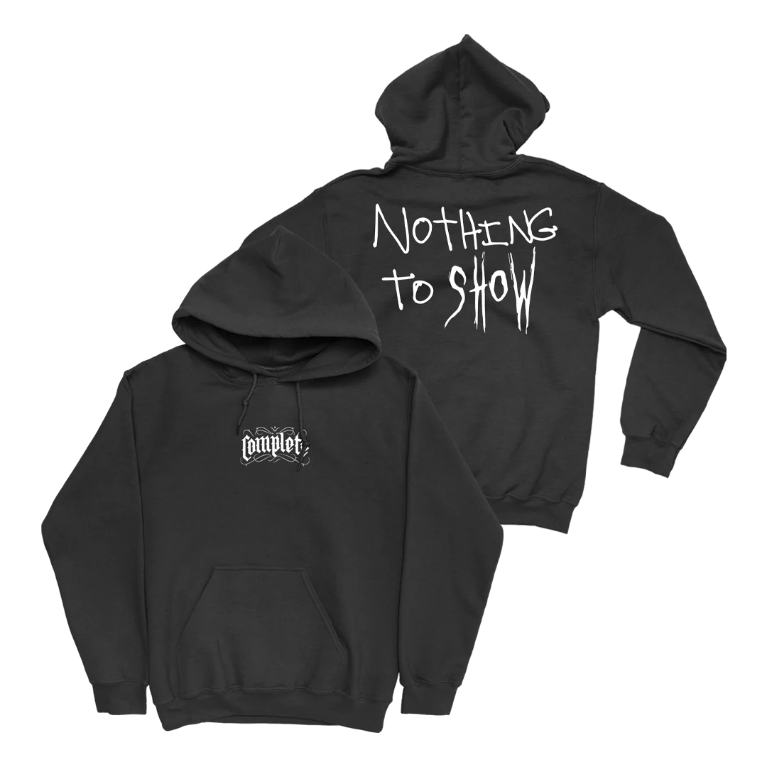 Nothing To Show Black Hoodie - Image 2
