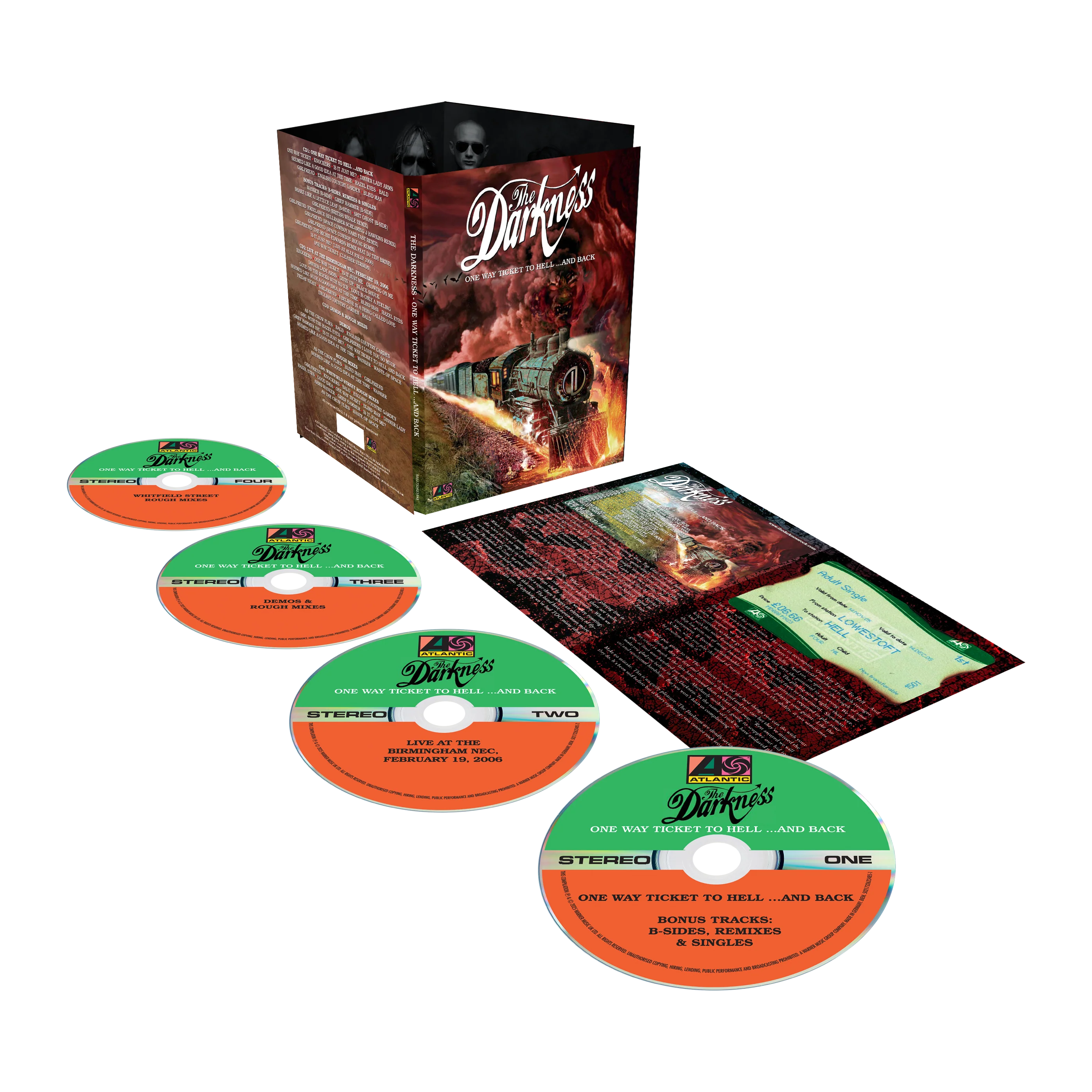 One Way Ticket to Hell...and Back (20th Anniversary Deluxe Edition) 4CD Boxset