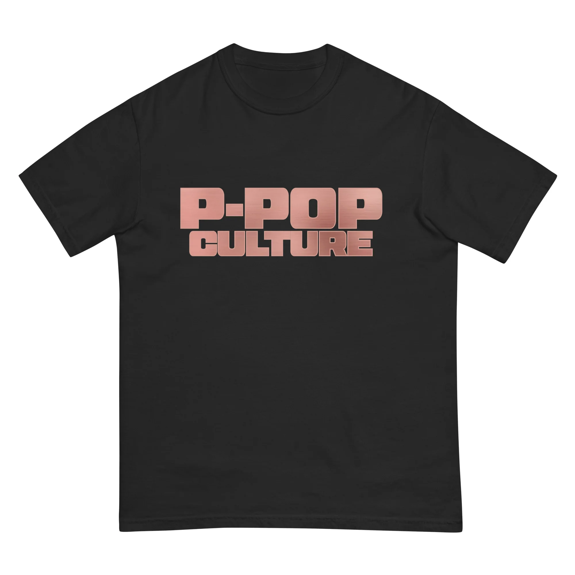 P-POP CULTURE Black T-shirt