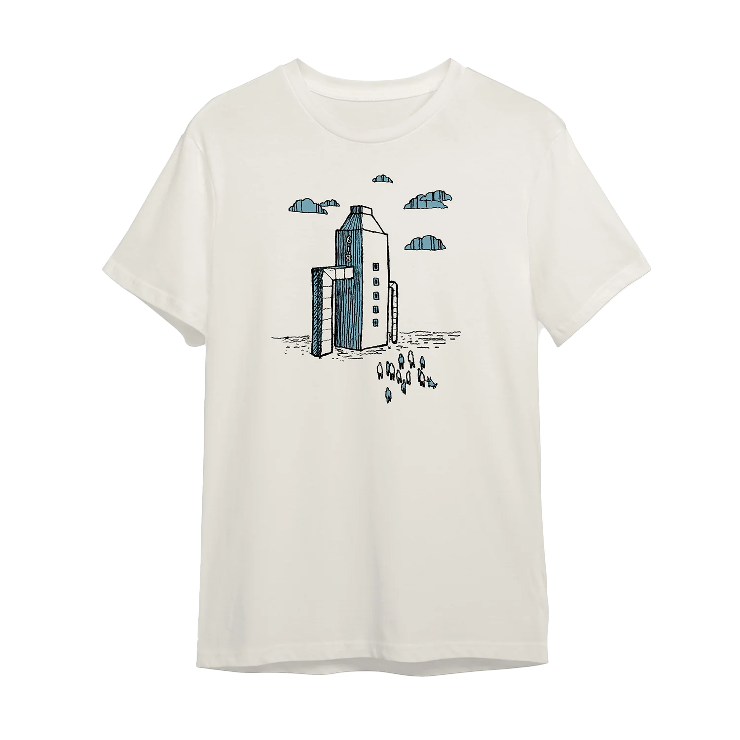 Painting of a Panic Attack Drawing T-Shirt