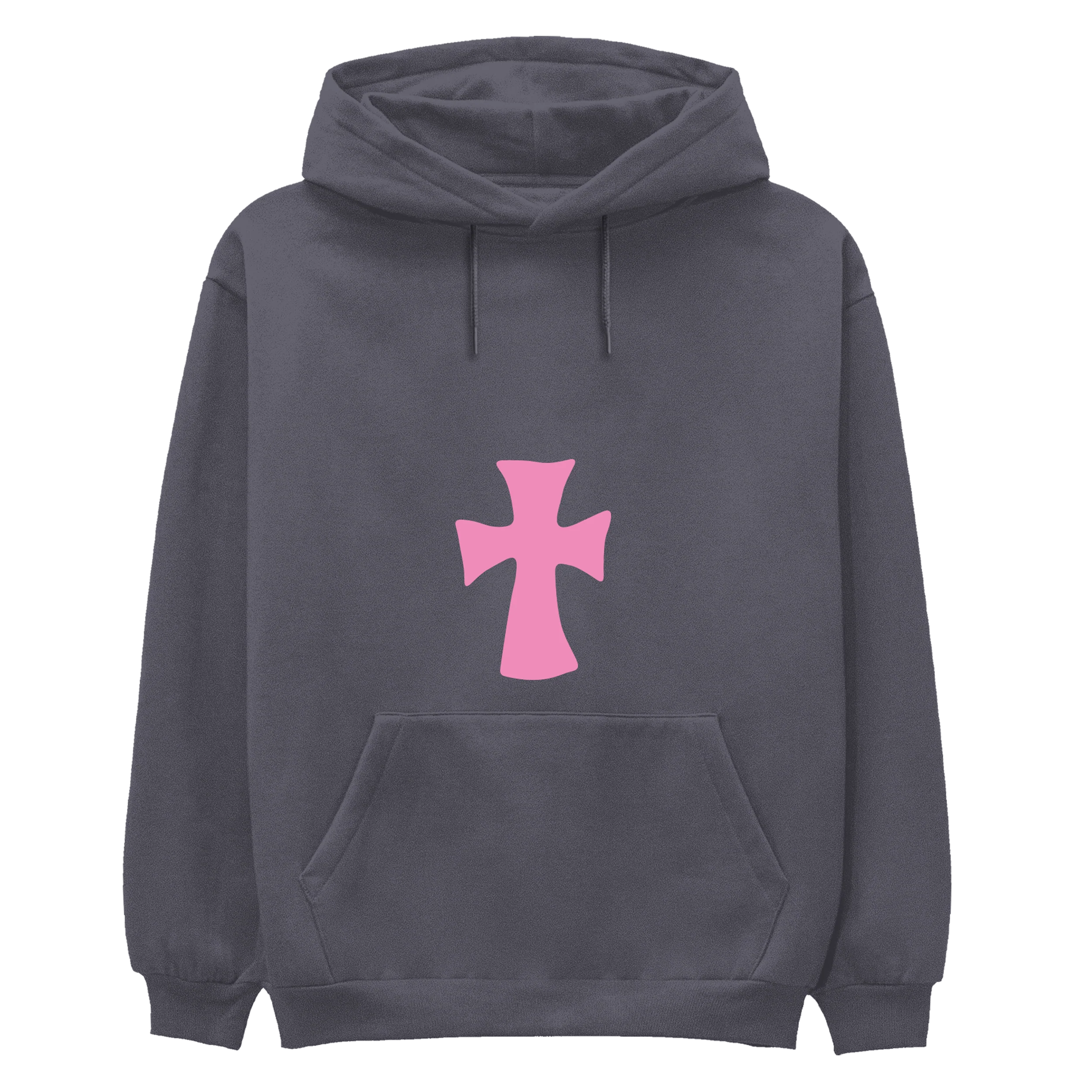 Pink Cross Hoodie