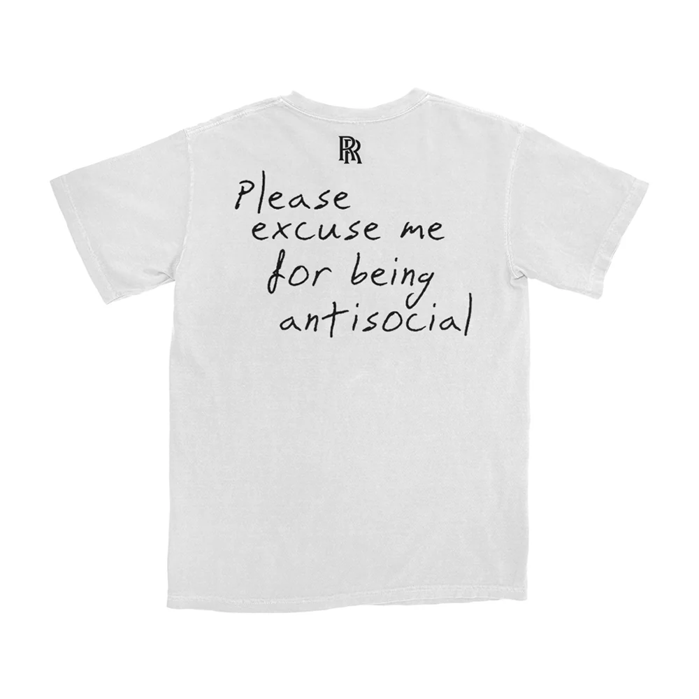 Please Excuse Me T-Shirt (White) - Image 2