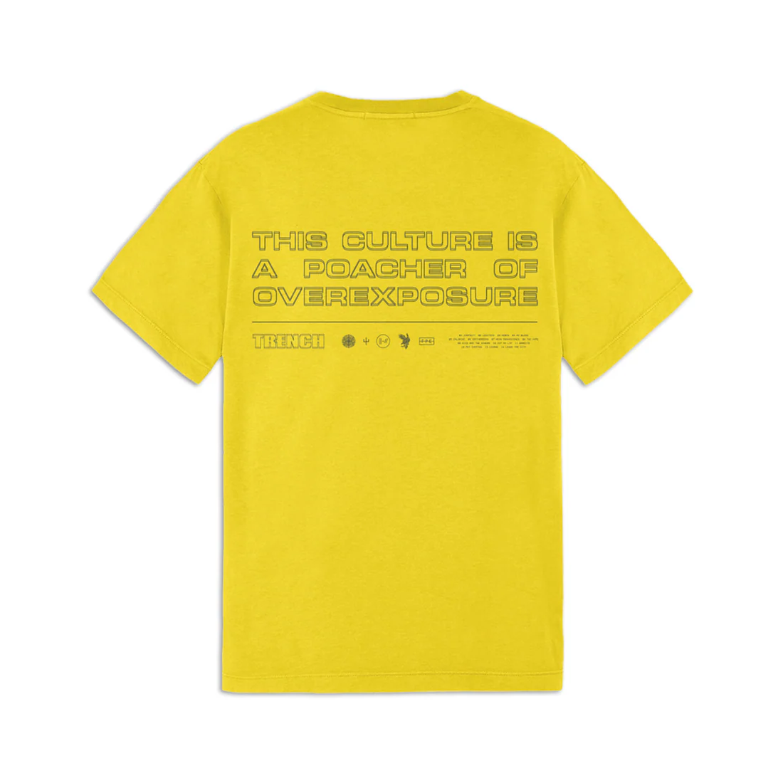 Poacher Stack T-Shirt (Yellow) - Image 2