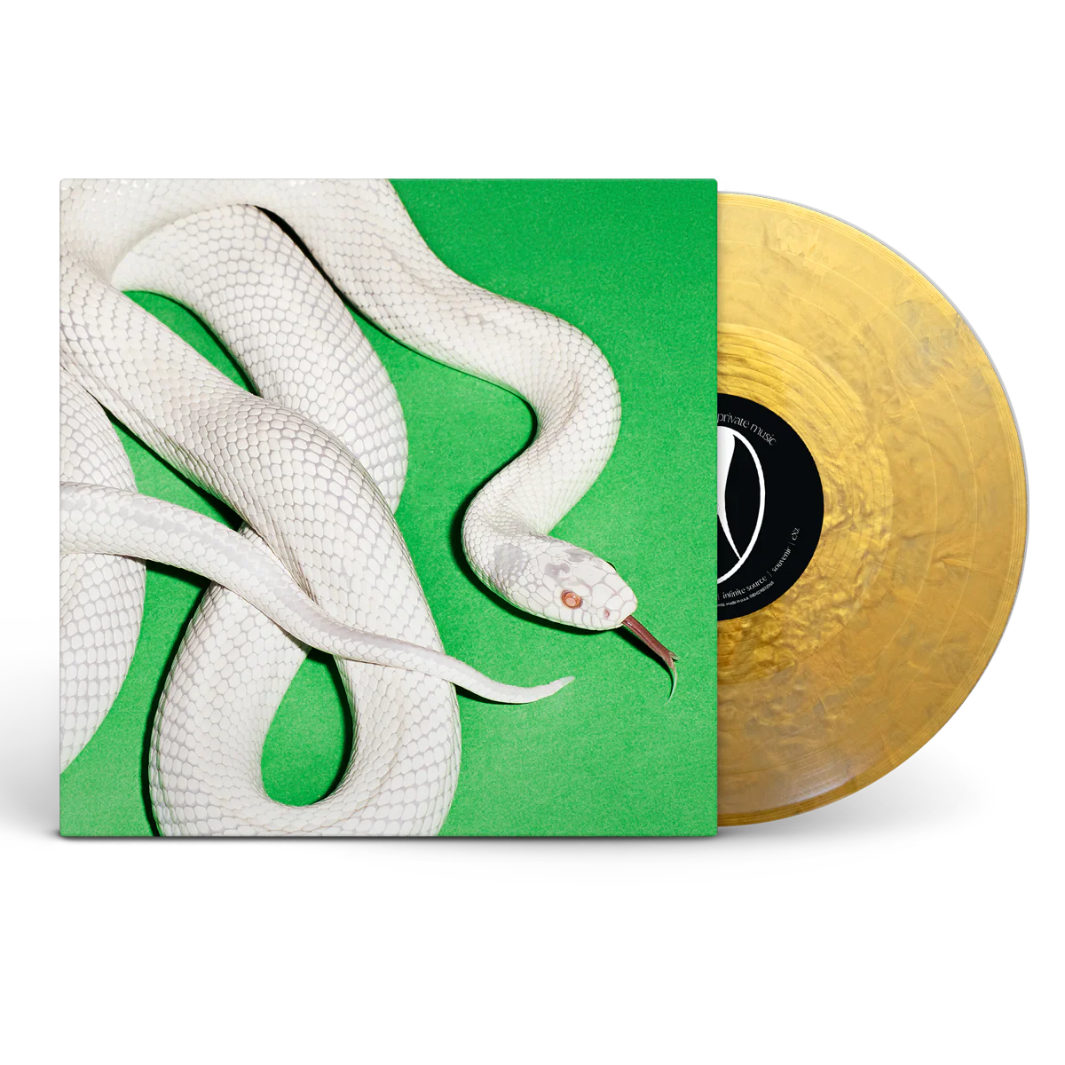 private music store exclusive metallic gold vinyl