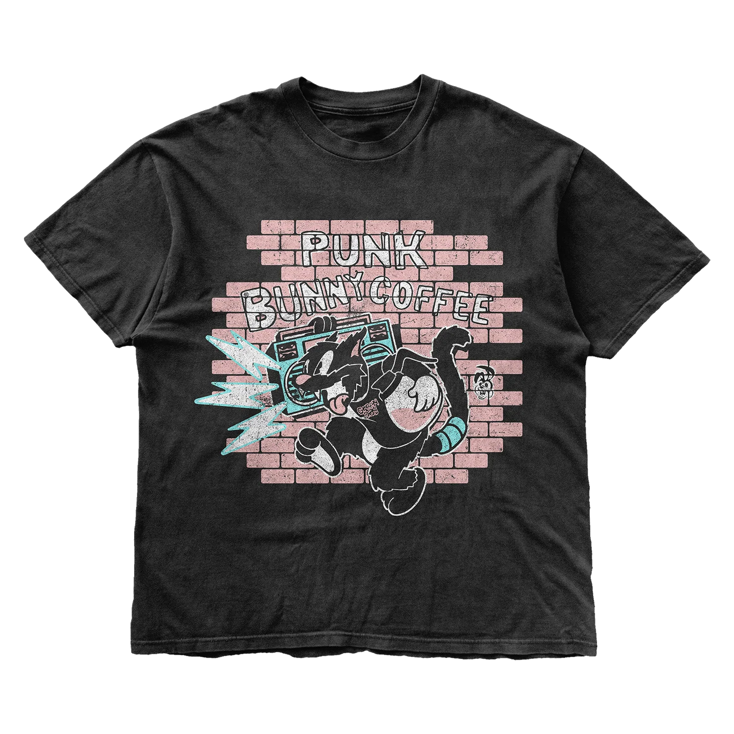 Punk Bunny Coffee T-Shirt