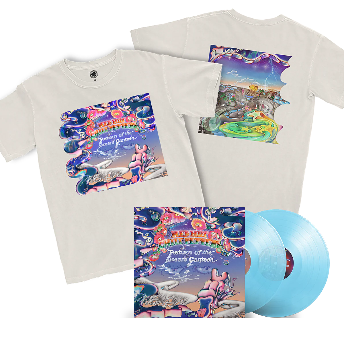 Return of the Dream Canteen Curacao Vinyl + T-Shirt Bundle