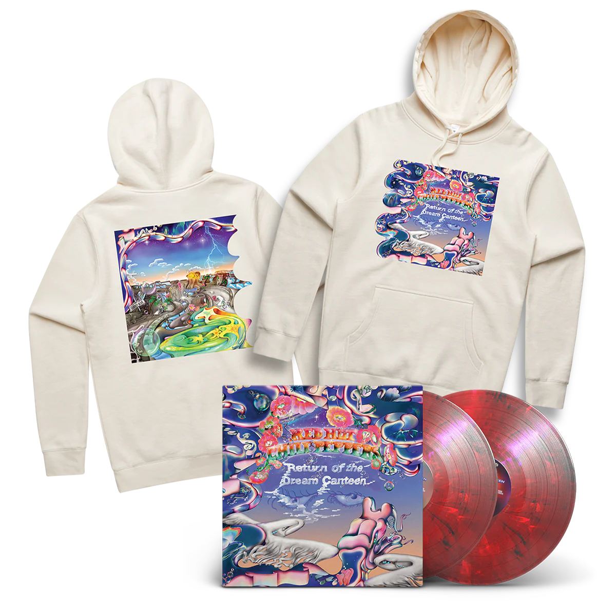 Return of the Dream Canteen Limited Recycled Vinyl 2LP + Hoodie Bundle