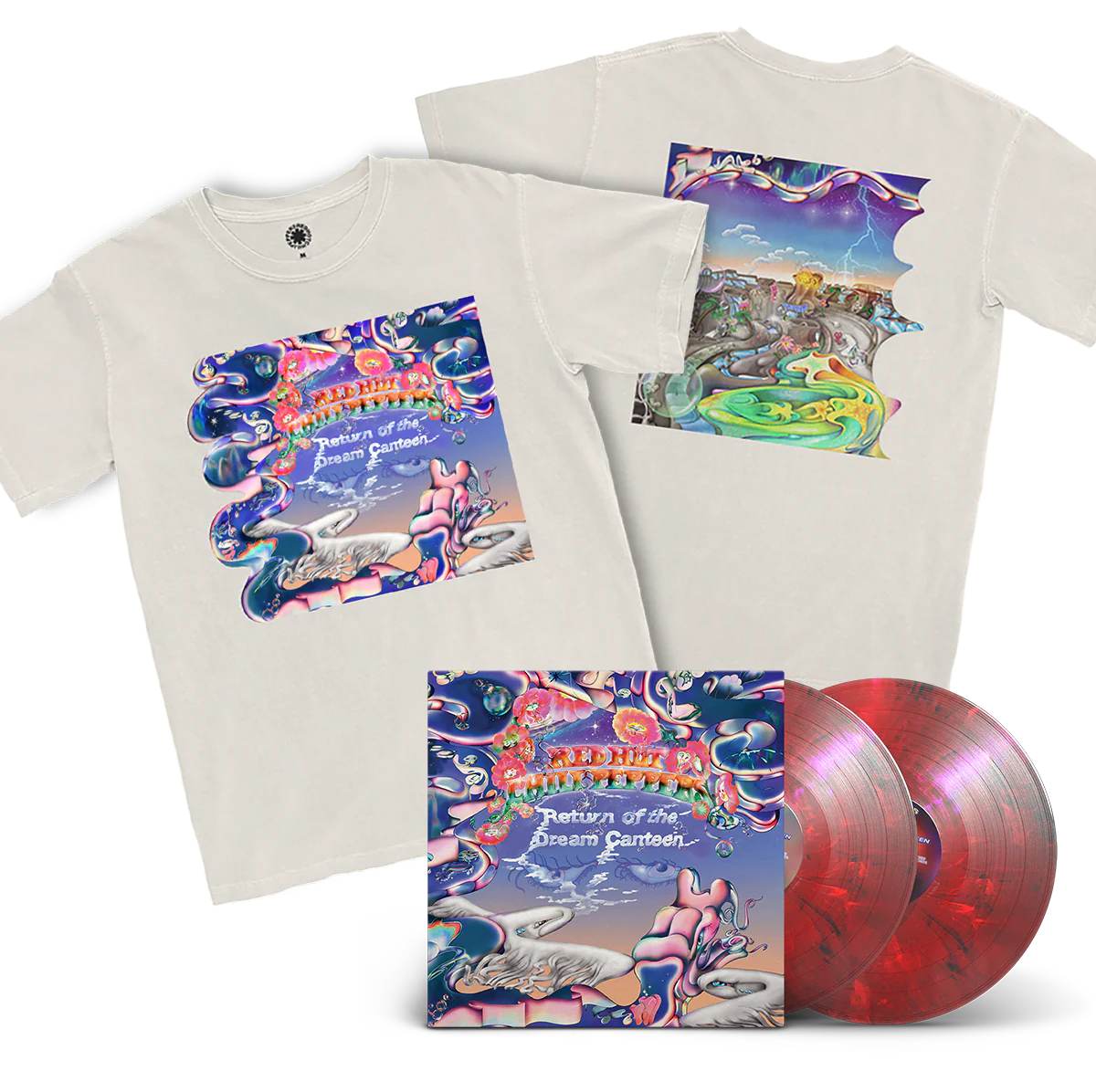 Return of the Dream Canteen Limited Recycled Vinyl 2LP + T-Shirt Bundle