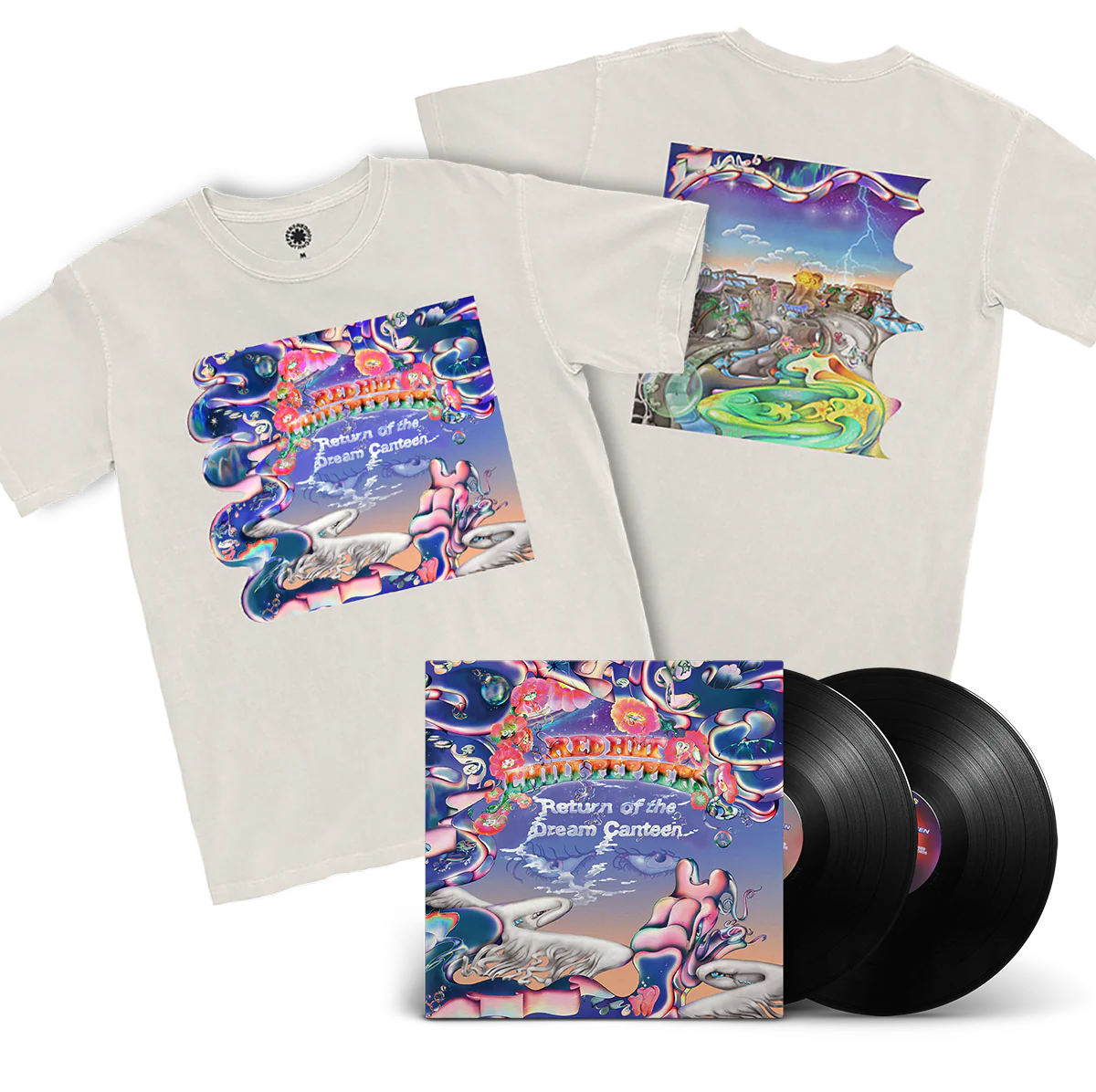 Return of the Dream Canteen Standard Black Vinyl + T-Shirt Bundle