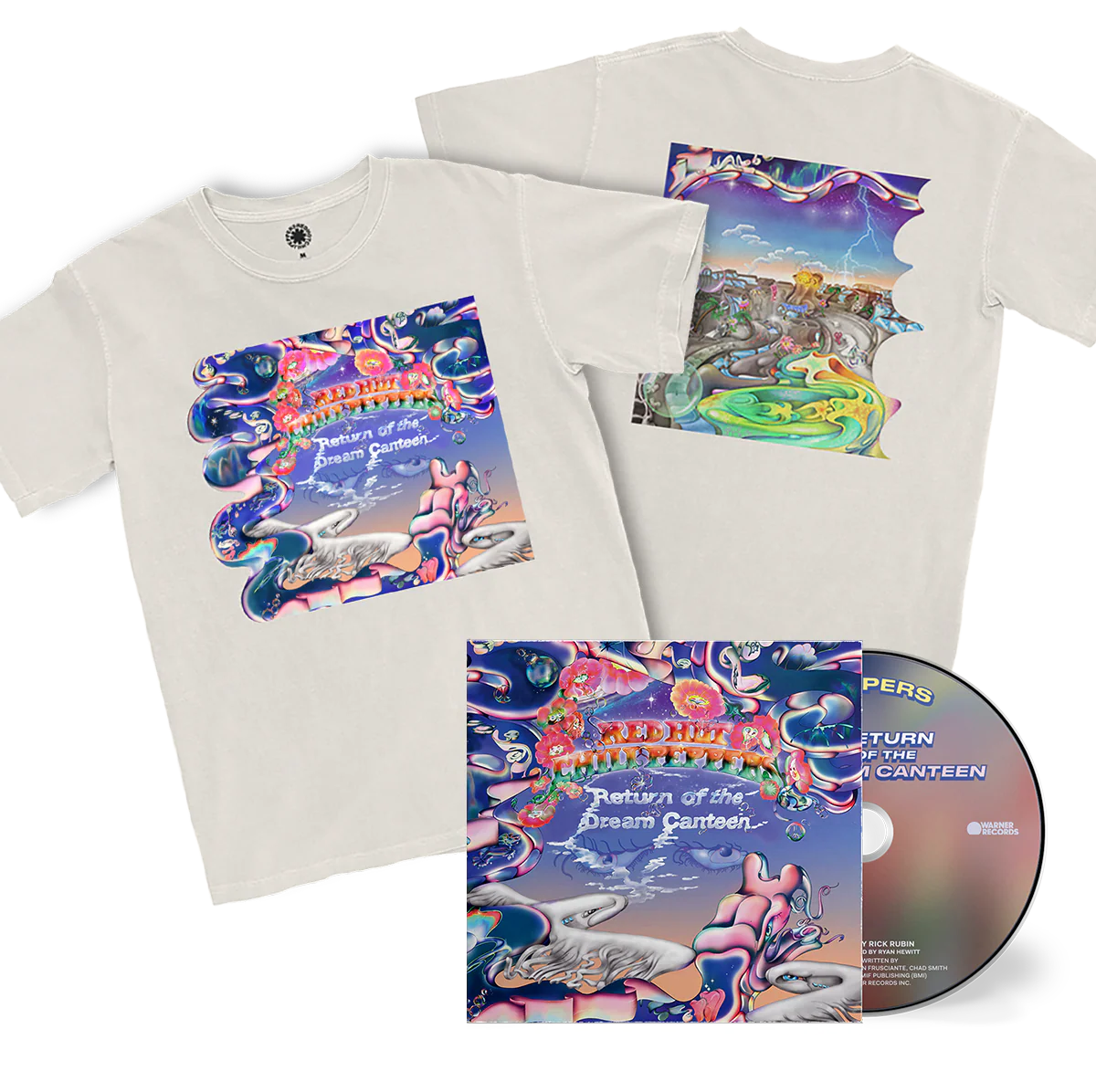 Return of the Dream Canteen Standard CD + T-Shirt Bundle