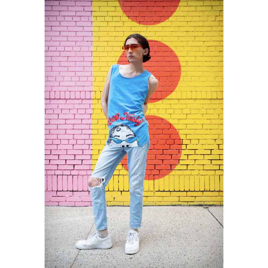 Rico Nasty Coachella Exclusive T-Shirt (Blue) - Image 3