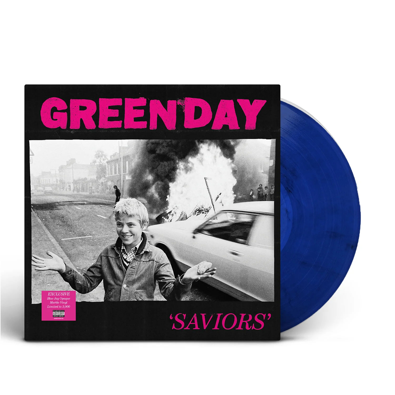 SAVIORS Ltd Ed Store Exclusive Bluejay Marble Vinyl LP