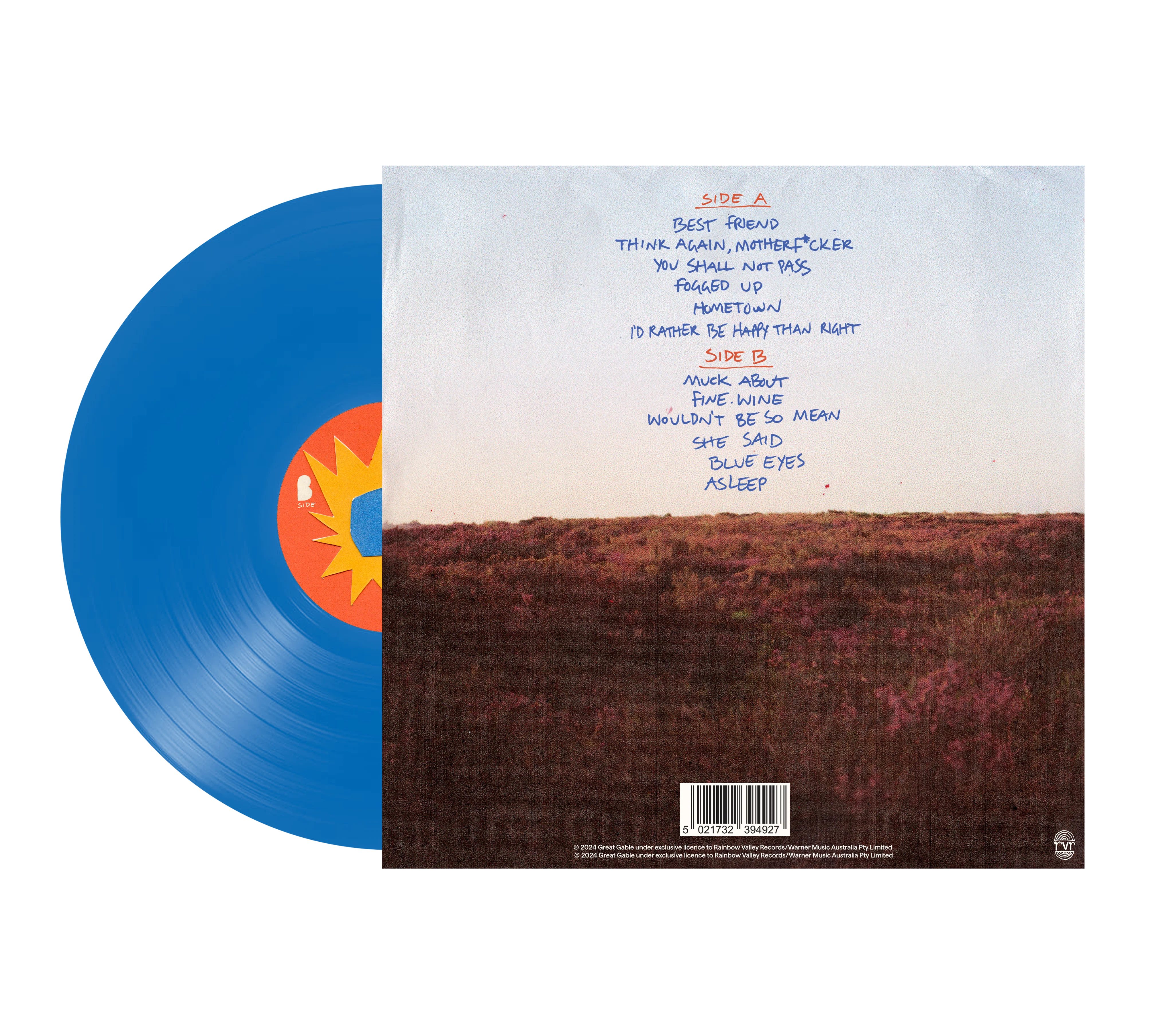 Small Fry 12' Blue Vinyl - Image 3