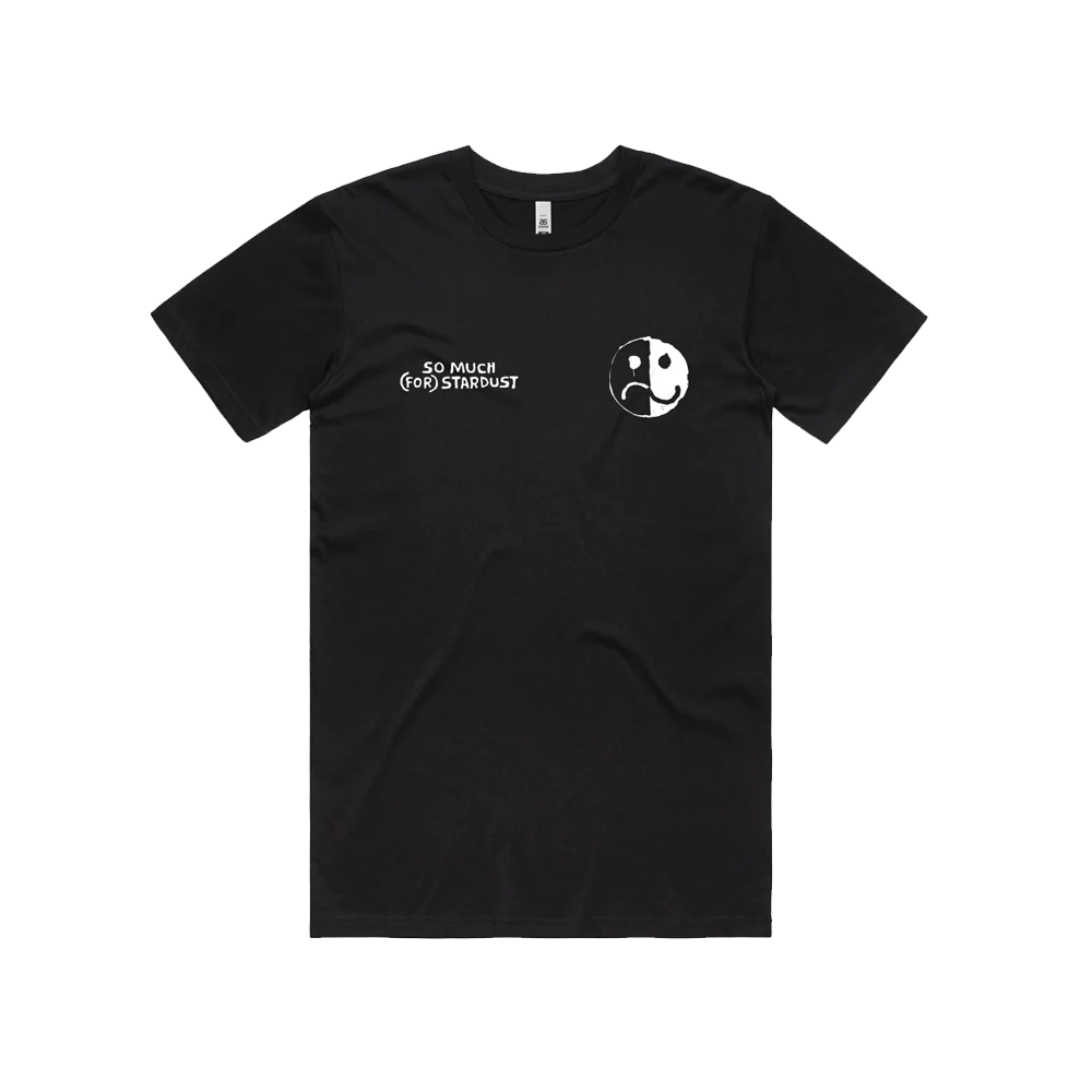 Smile/Frown Logo Black T-Shirt