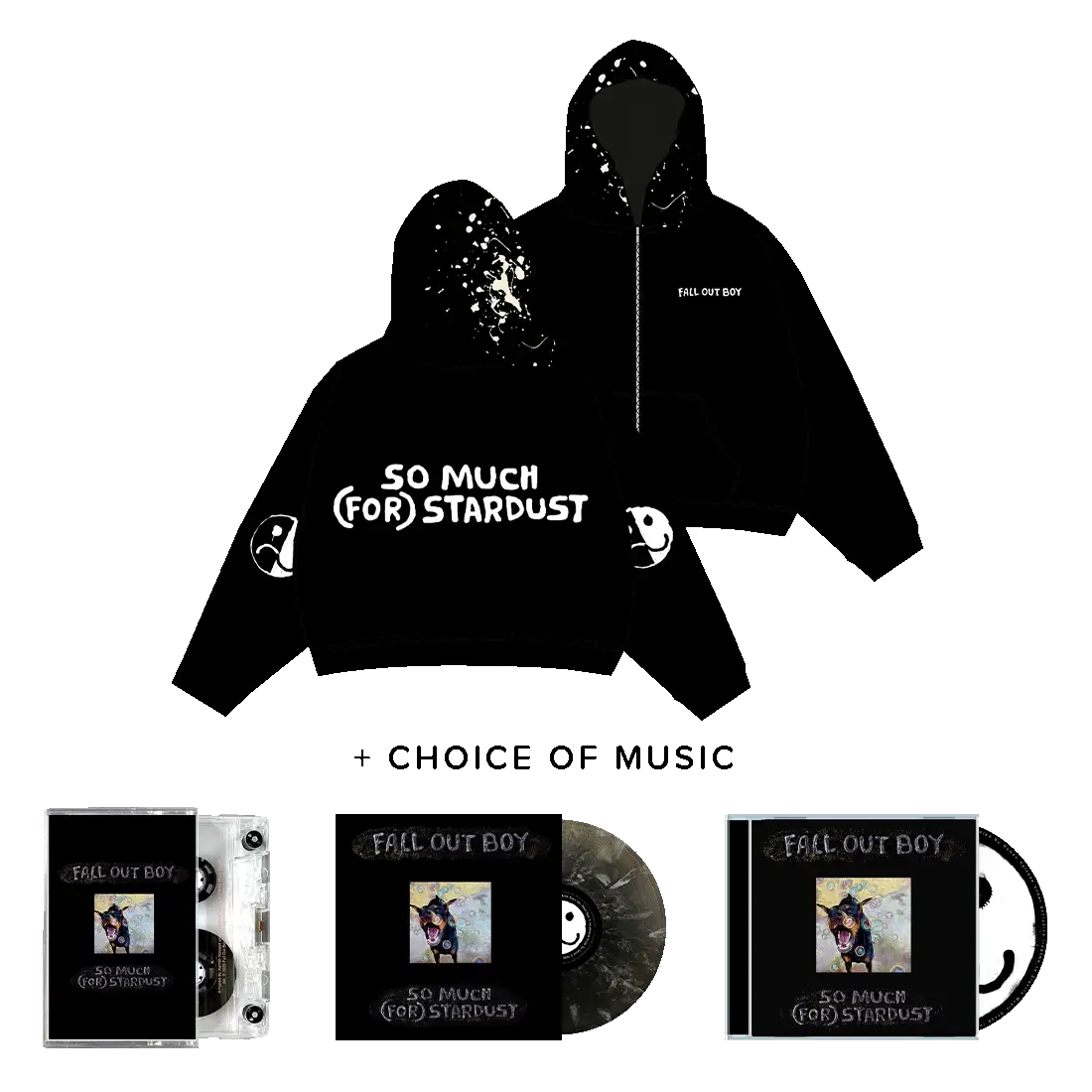 So Much For Stardust Hoodie + Choice of Music