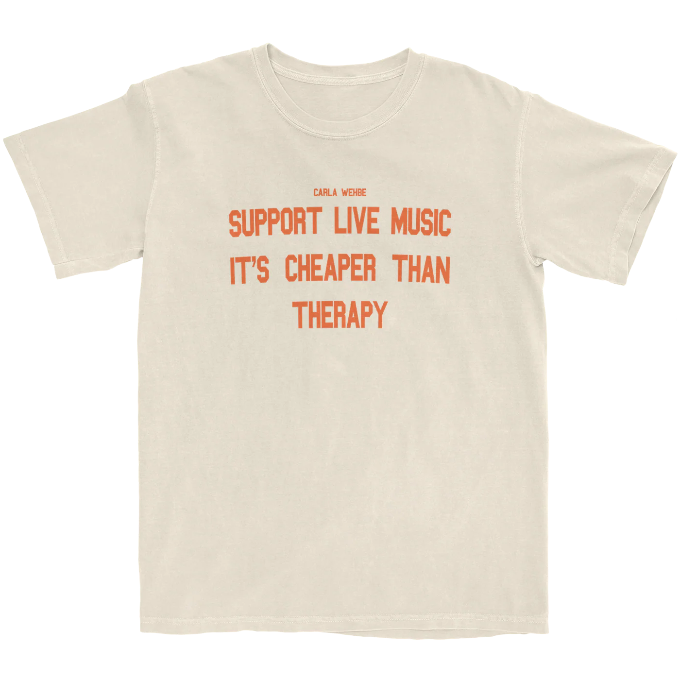 Support Live Music Therapy T-Shirt