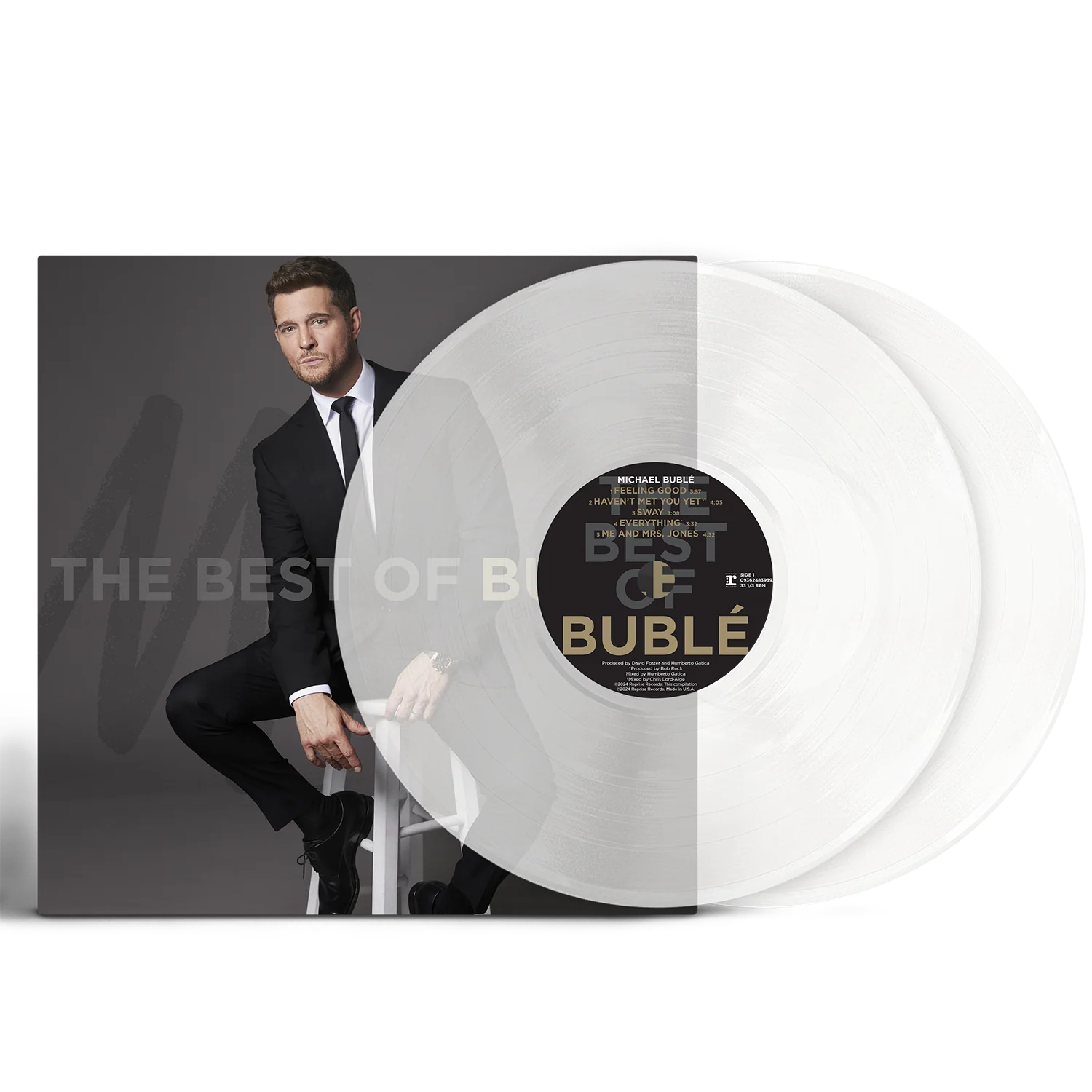 The Best of Bublé Clear Vinyl 2LP