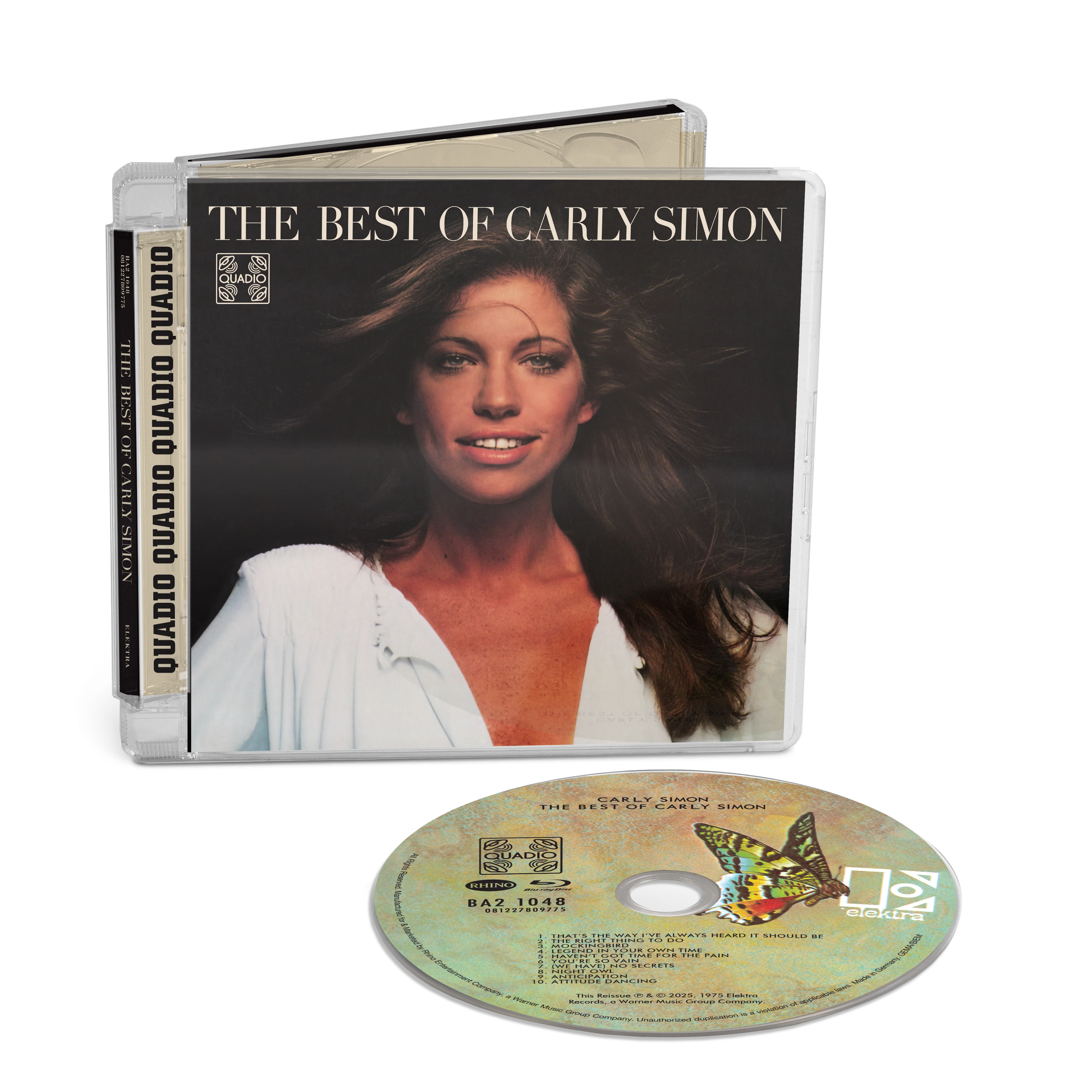 THE BEST OF CARLY SIMON (QUADIO) (BLU-RAY AUDIO)