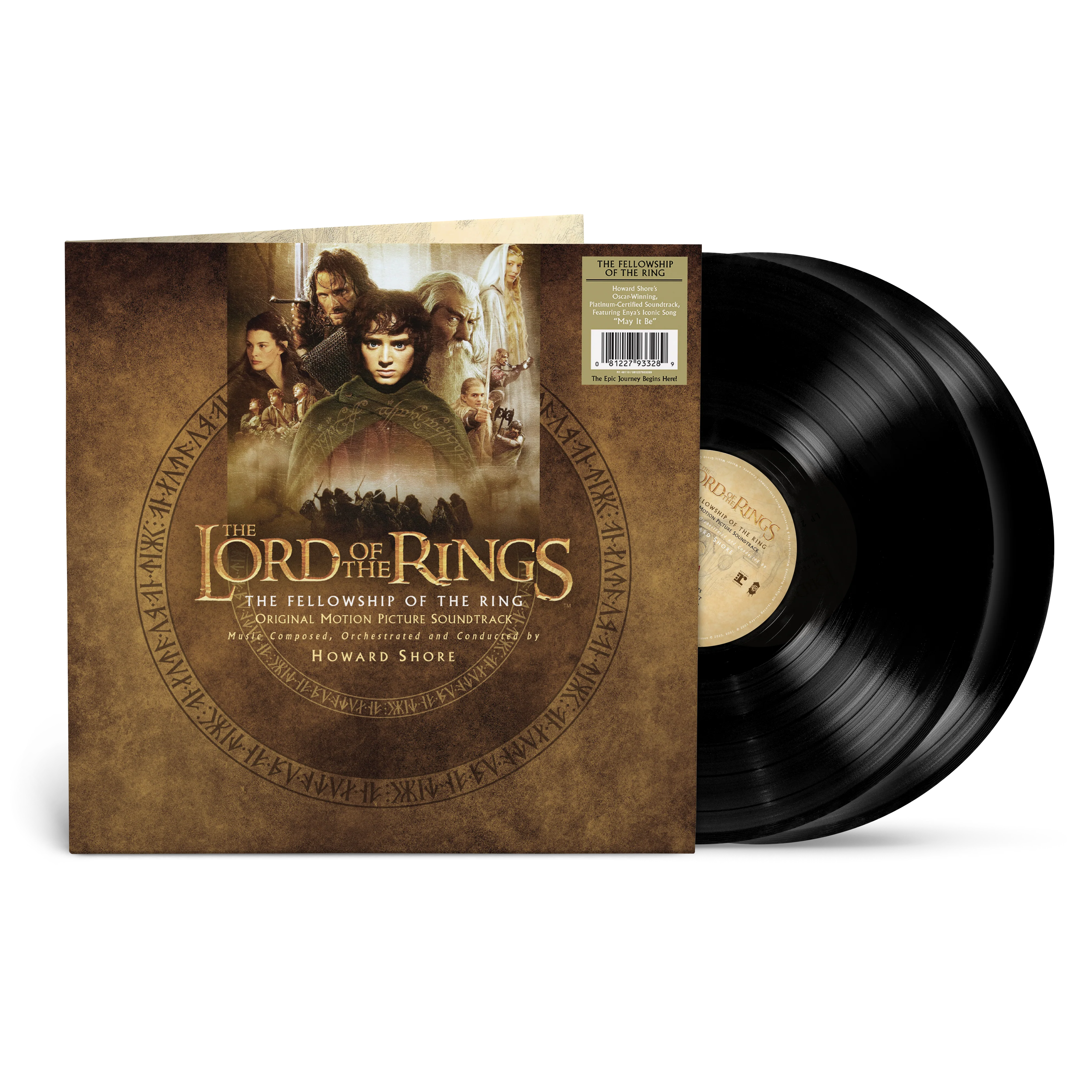 The Lord Of The Rings: The Fellowship Of The Ring (2LP Black Vinyl)