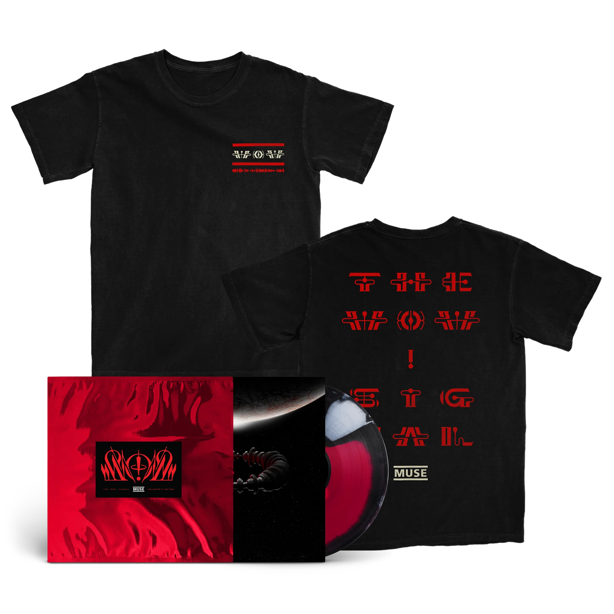 The Wow! Signal Vinyl & T-Shirt Bundle (Store Exclusive Collectors' Edition)