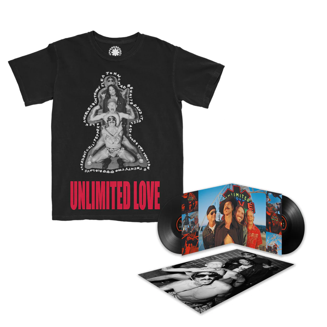 Unlimited Love Deluxe Vinyl + T-Shirt Bundle