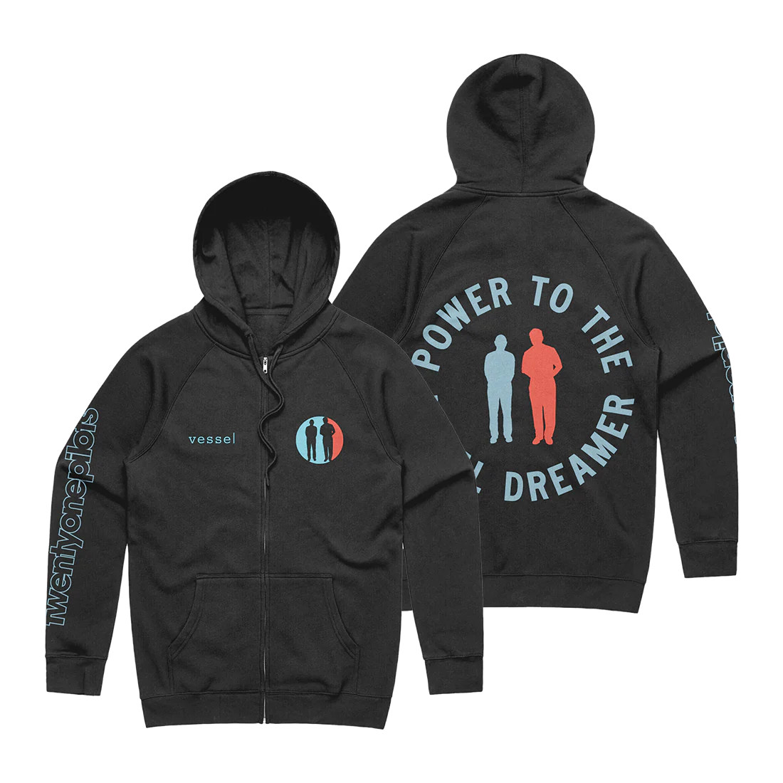 Vessel Power To The Local Dreamer Zip Up