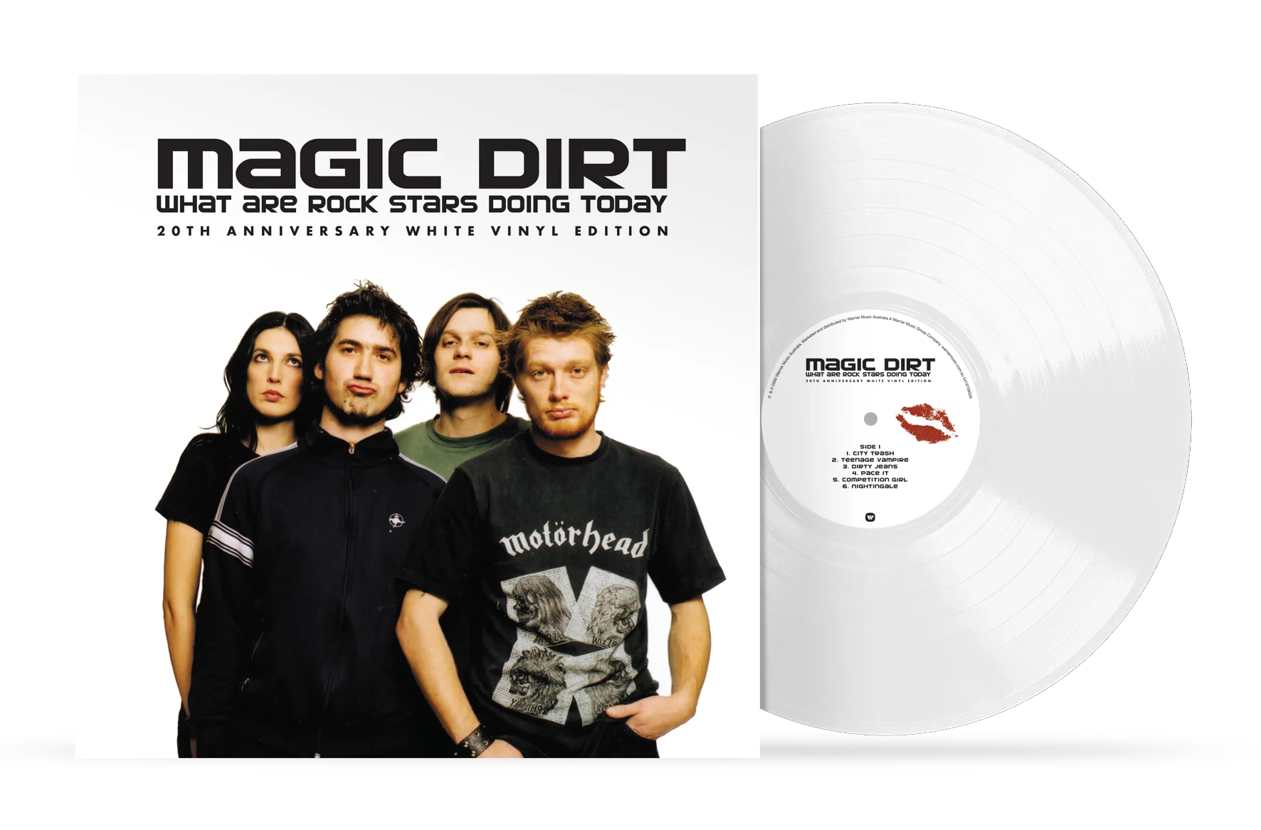 What Are Rock Stars Doing Today (20th Anniversary Edition Vinyl + T-Shirt Bundle) - Image 3