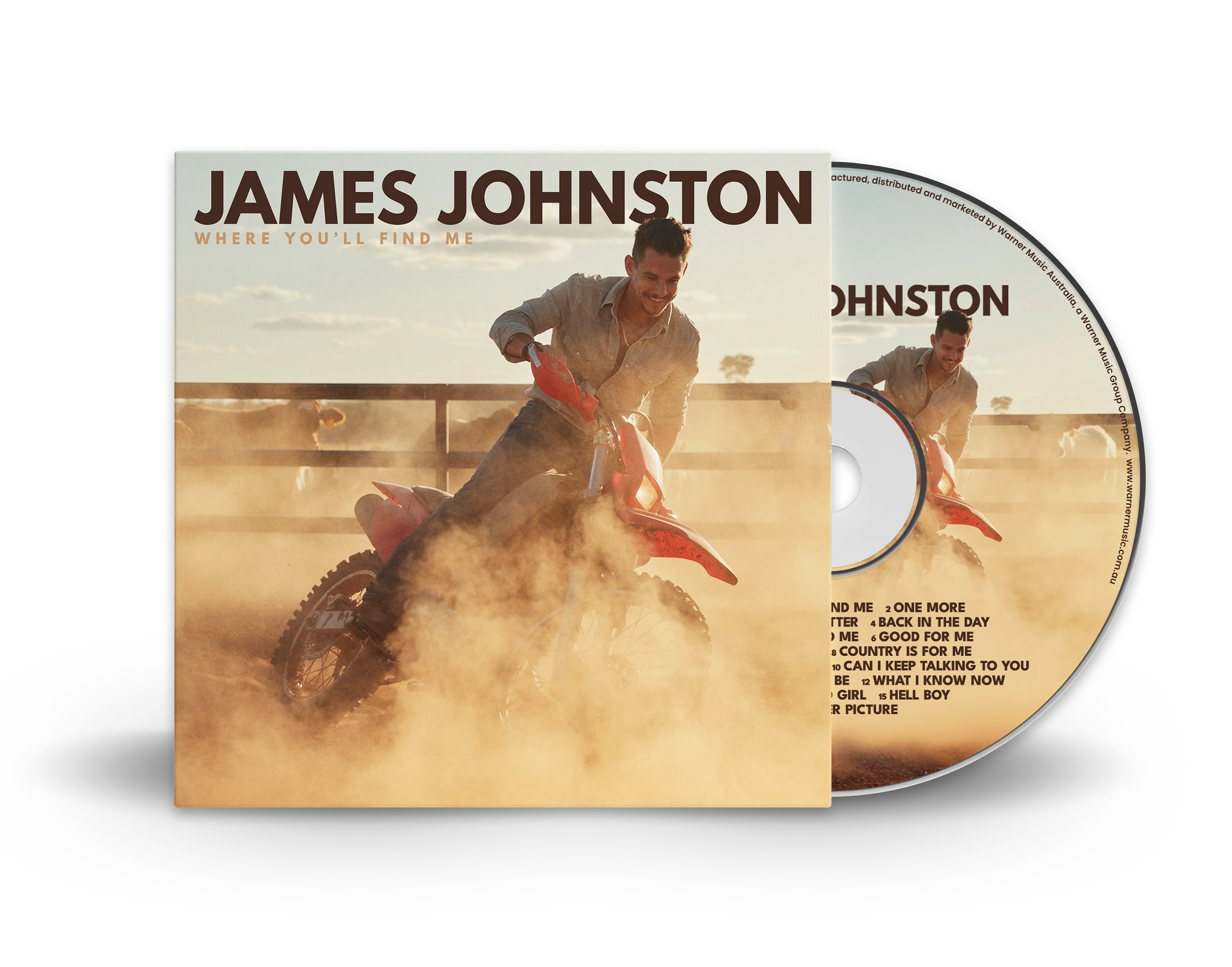 WHERE YOU'LL FIND ME - Digipak CD