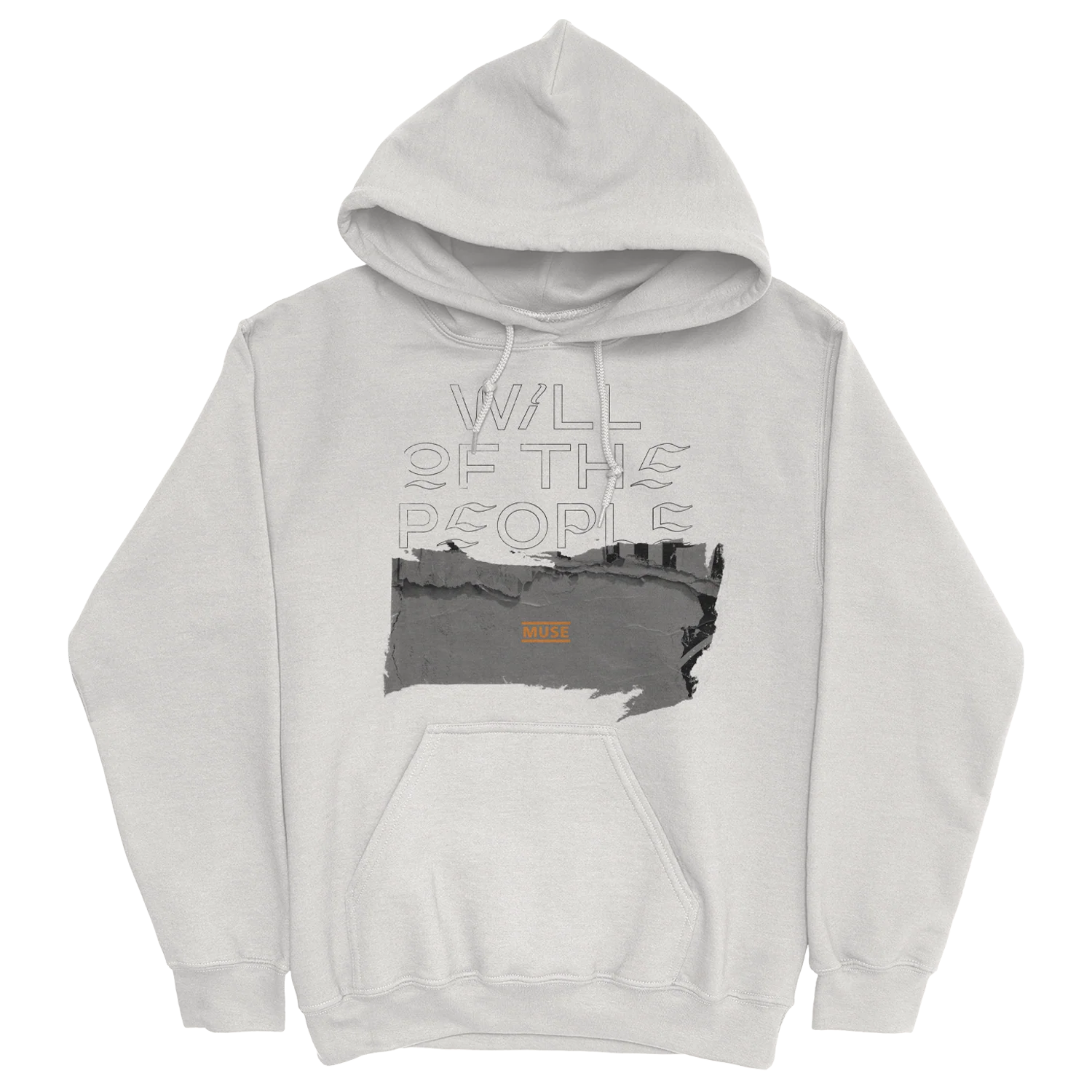 Will of the People Ghosts White Hoodie