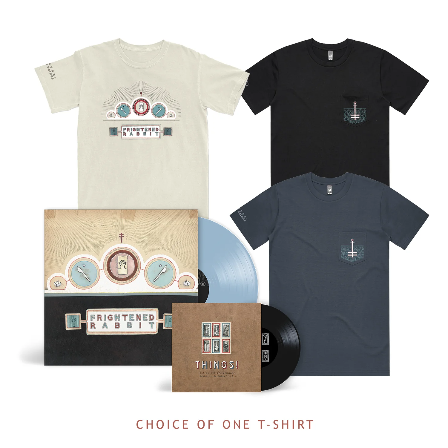 Winter of Mixed Drinks LP + T-Shirt Bundle